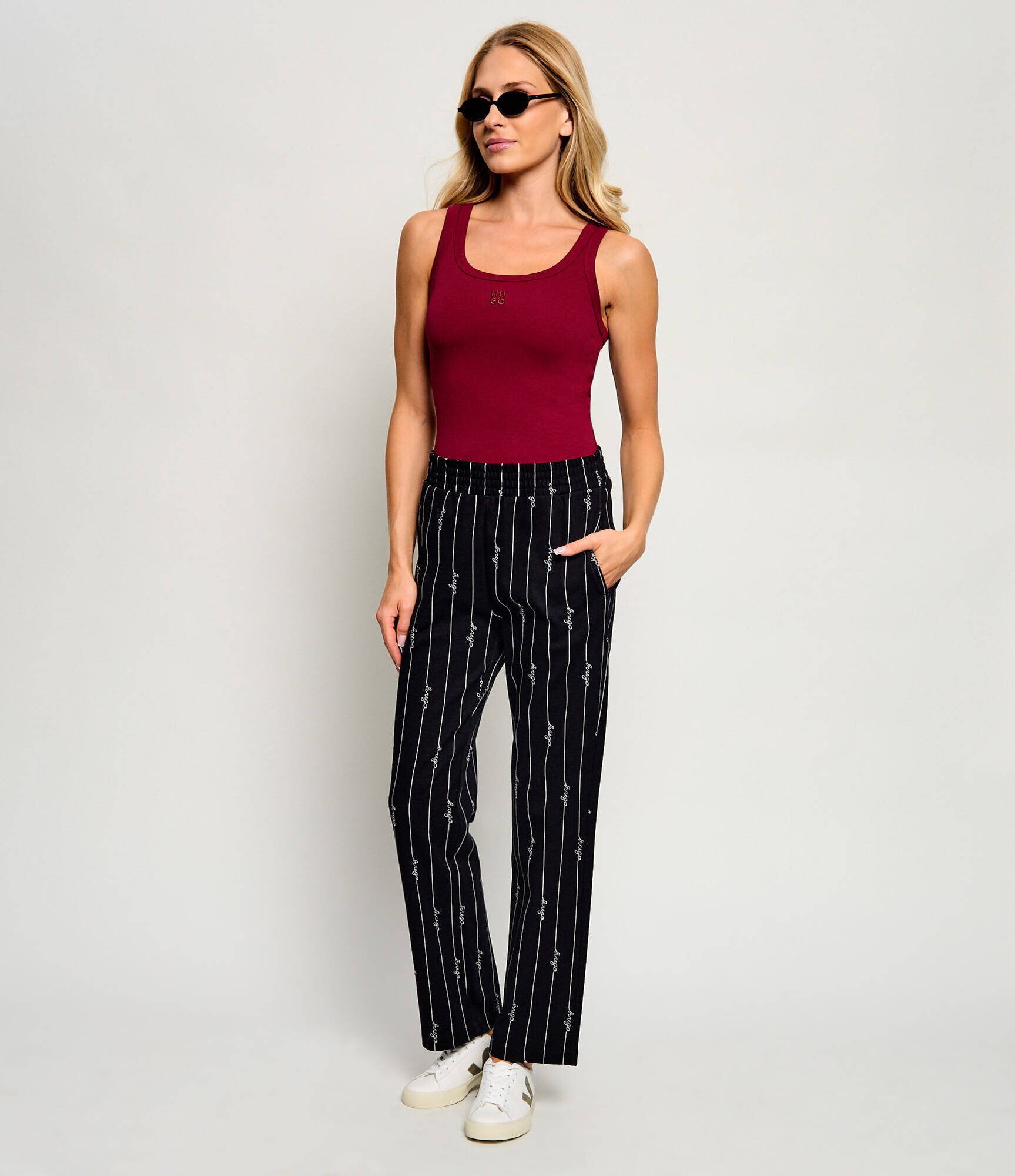 HUGO Blue Pantaloni de tricot Noodle_B | regular fit