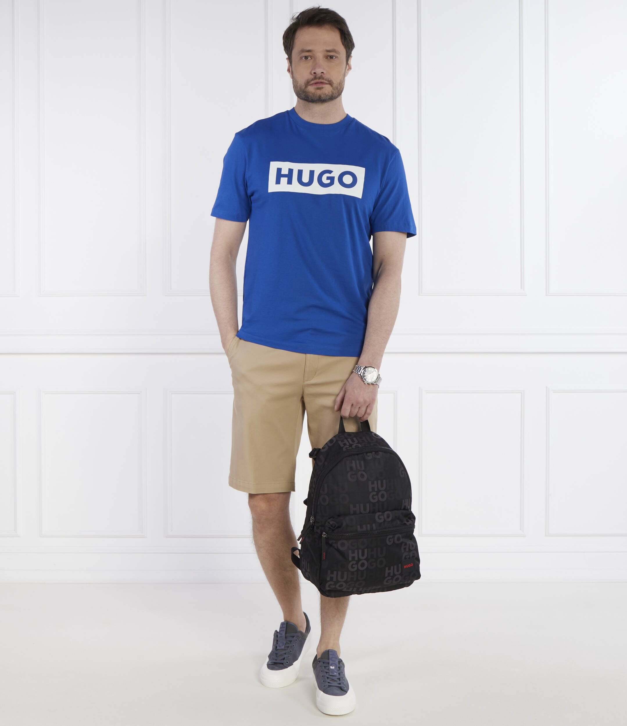HUGO Blue Pantaloni scurți chino Dante242 | regular fit