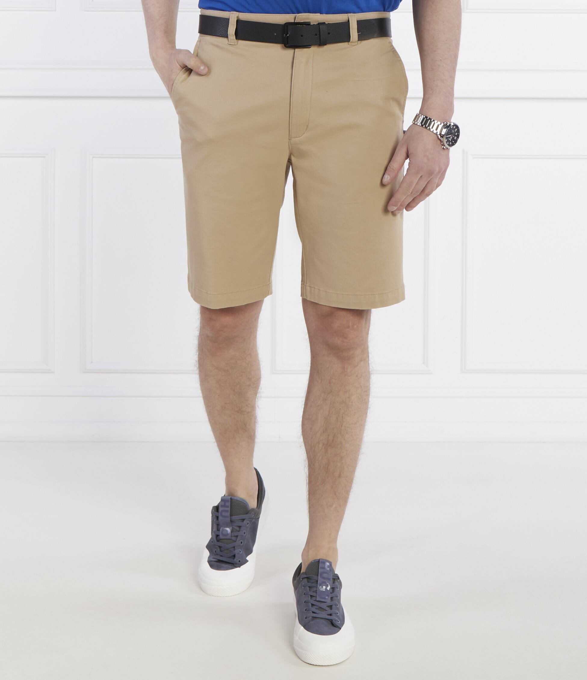 HUGO Blue Pantaloni scurți chino Dante242 | regular fit