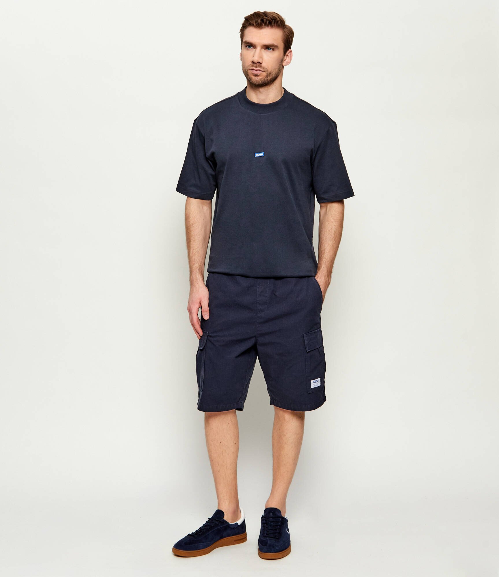 HUGO Blue Pantaloni scurți Giulio262D | Relaxed fit