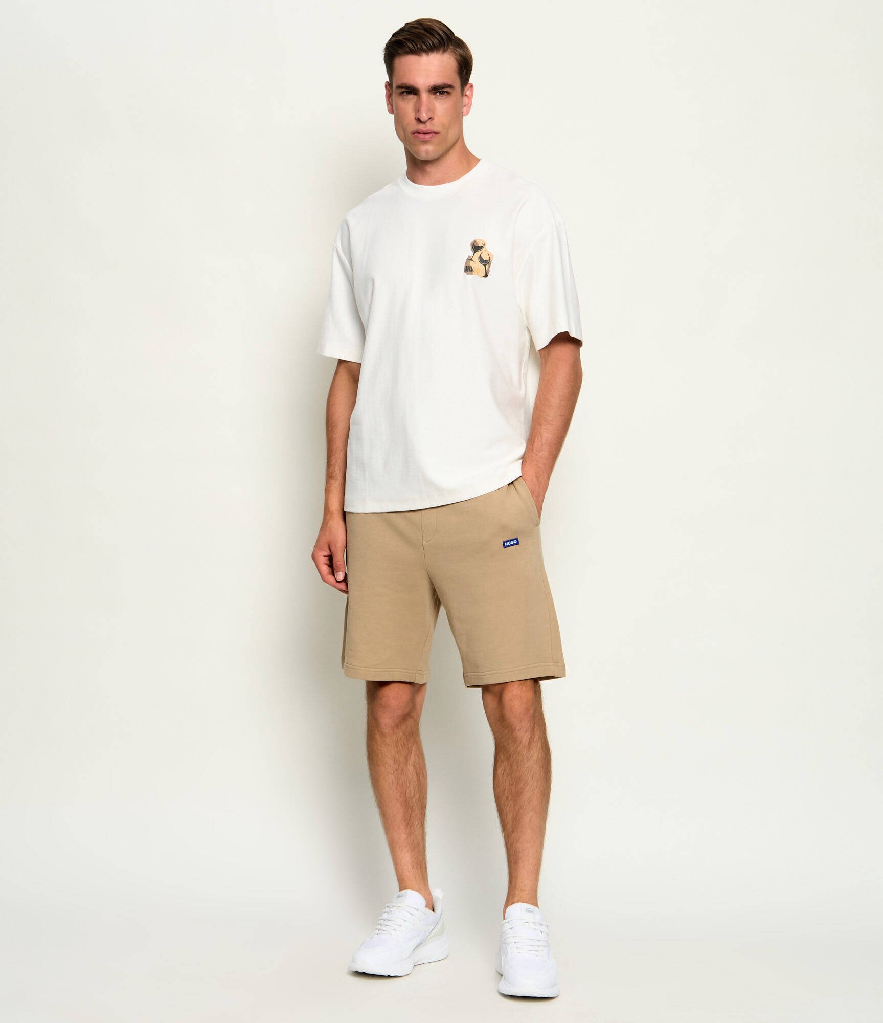 HUGO Blue Pantaloni scurți Nasensio | regular fit