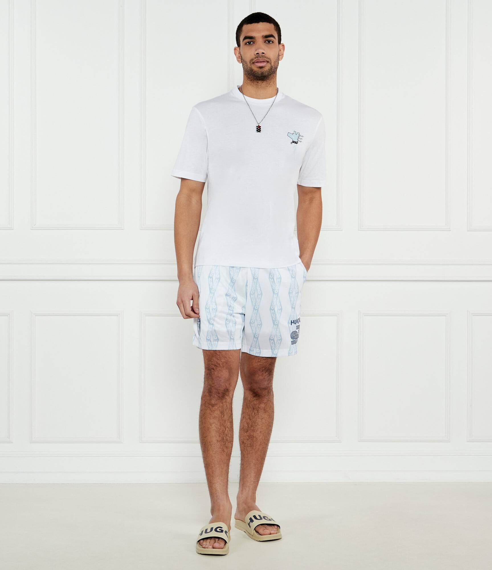 HUGO Blue Pantaloni scurți Niteam | Regular Fit