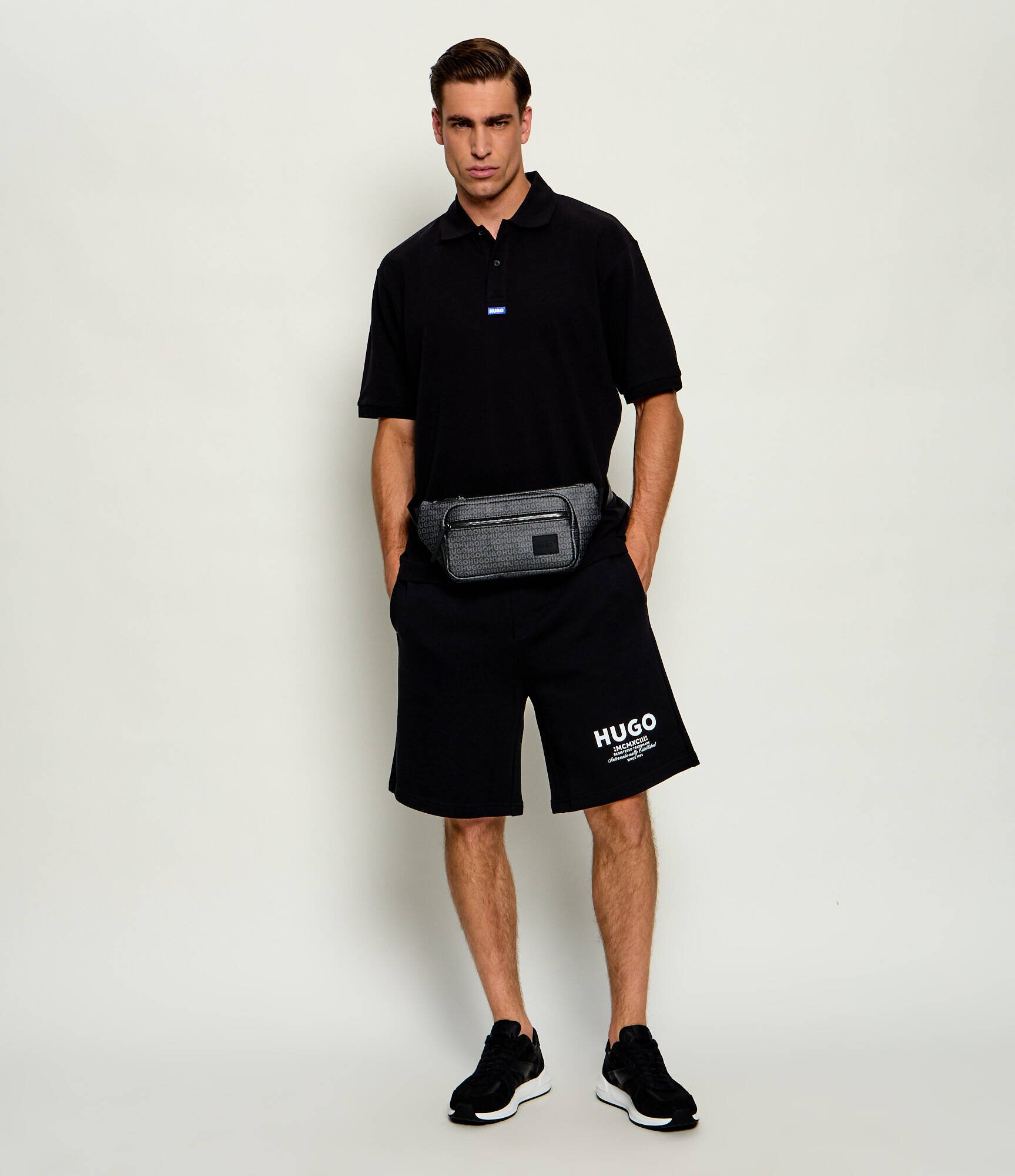 HUGO Blue Pantaloni scurți Nomario | Loose fit