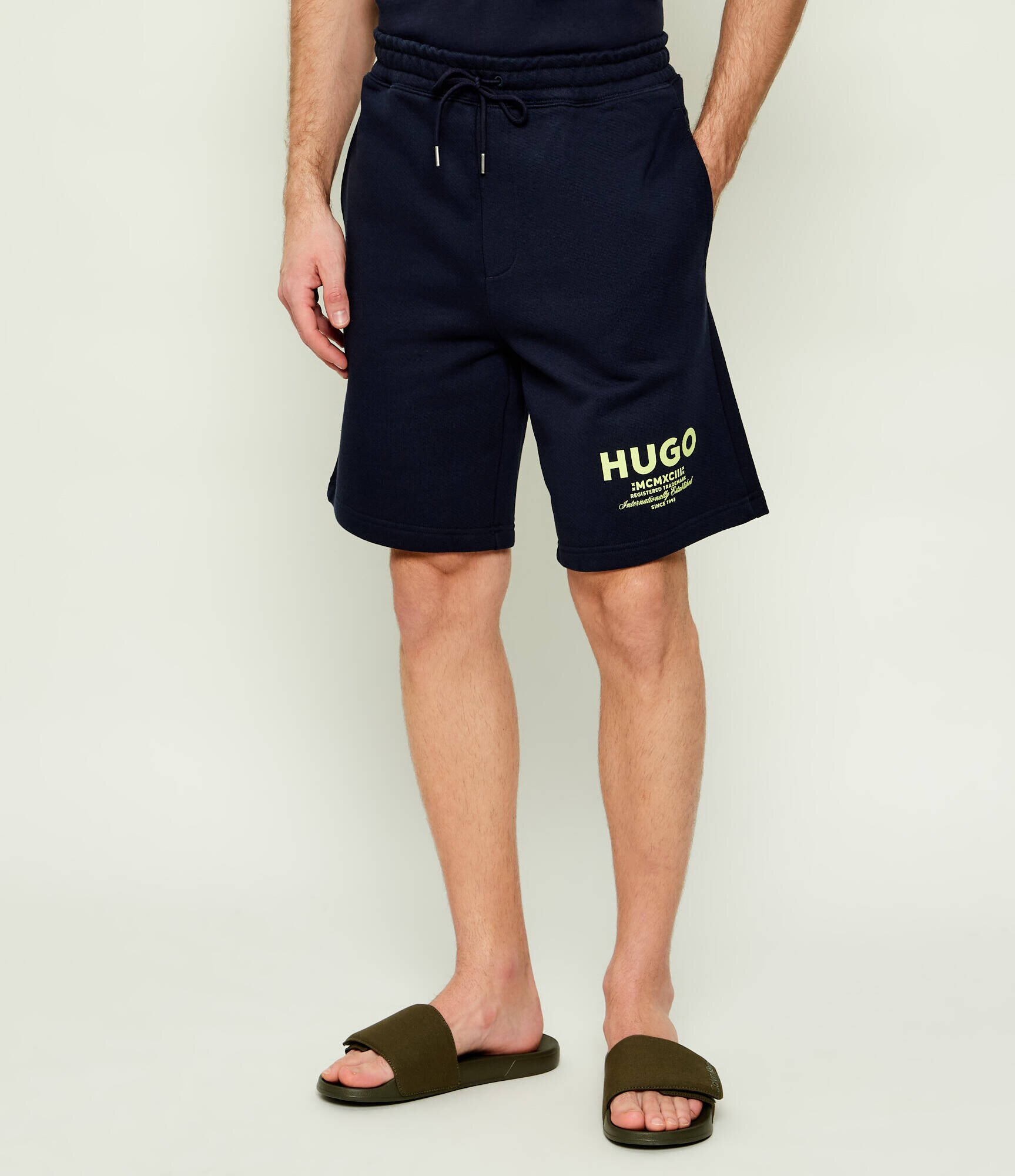 HUGO Blue Pantaloni scurți Nomario | Loose fit