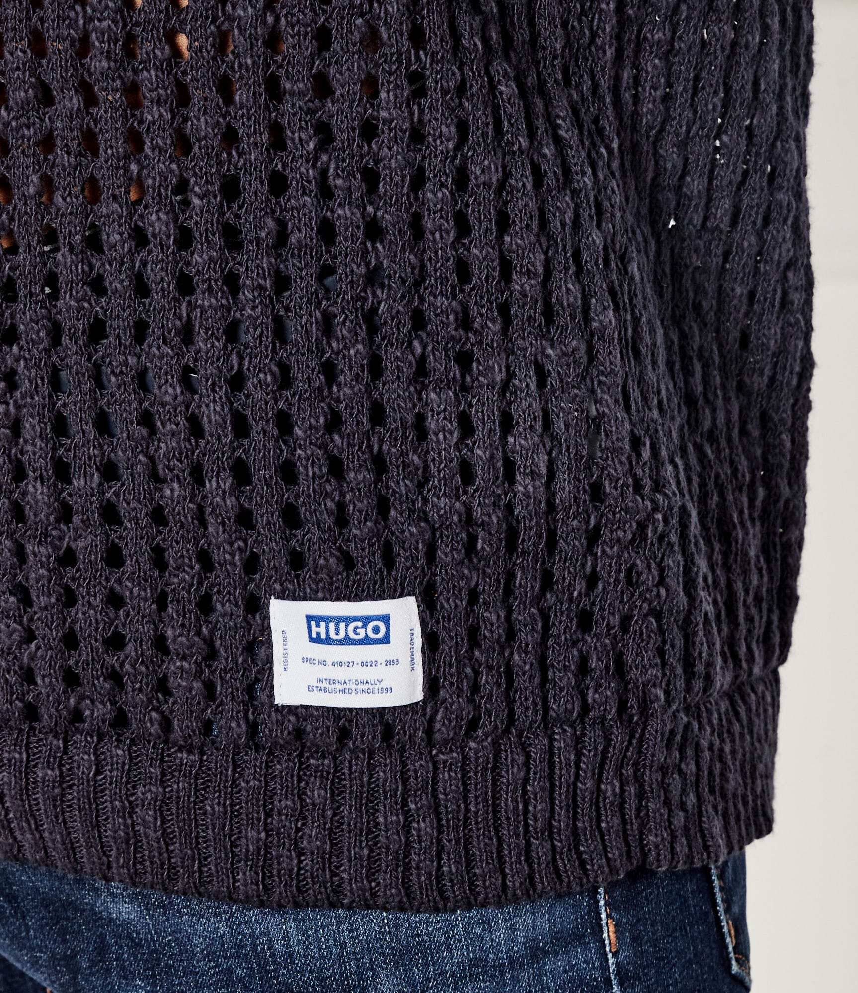 HUGO Blue Polo Strallo | Loose fit