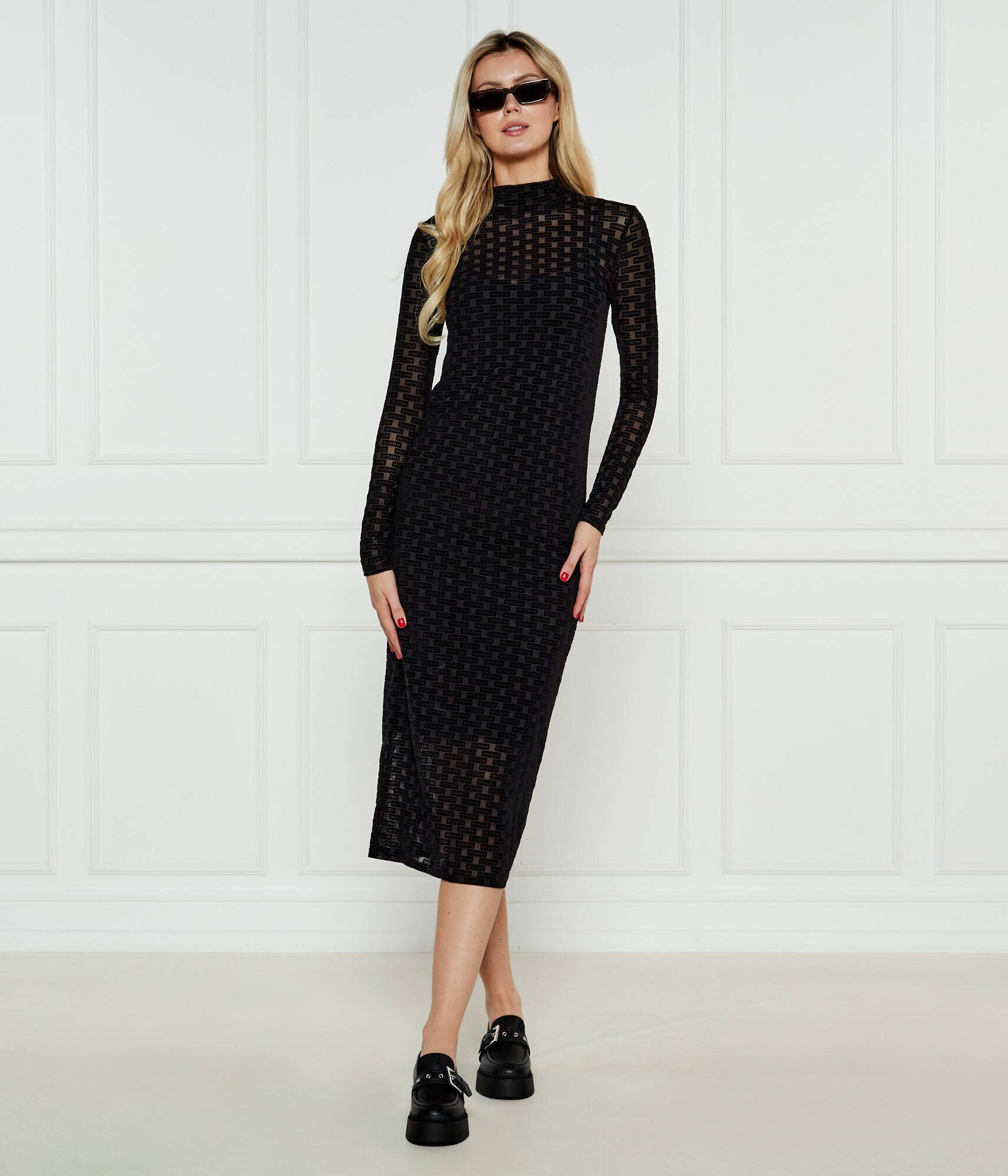 HUGO Blue Rochie Nomy_B
