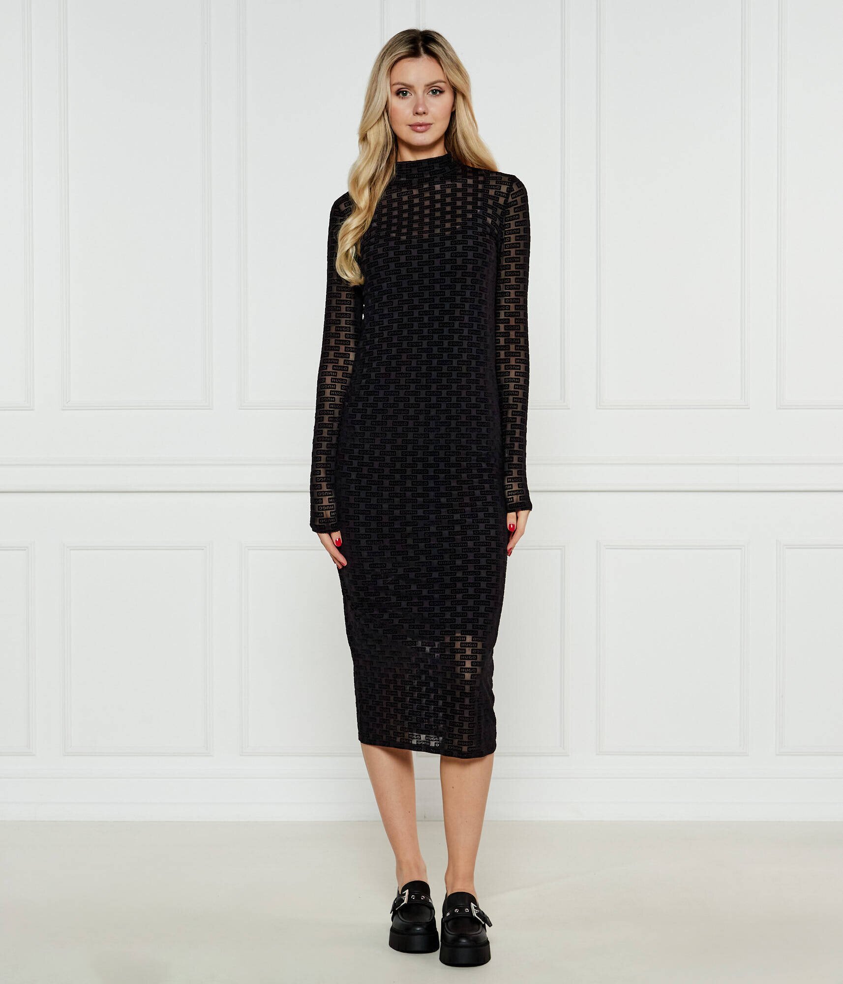 HUGO Blue Rochie Nomy_B