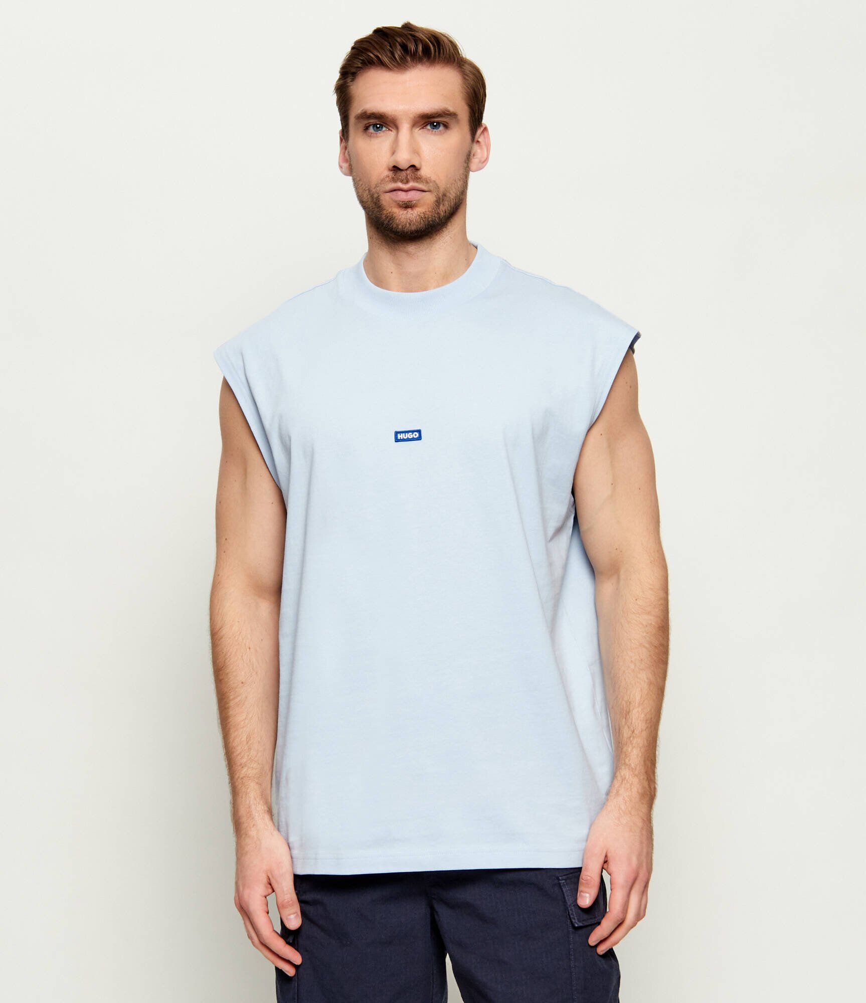 HUGO Blue Tank top Navertz | regular fit