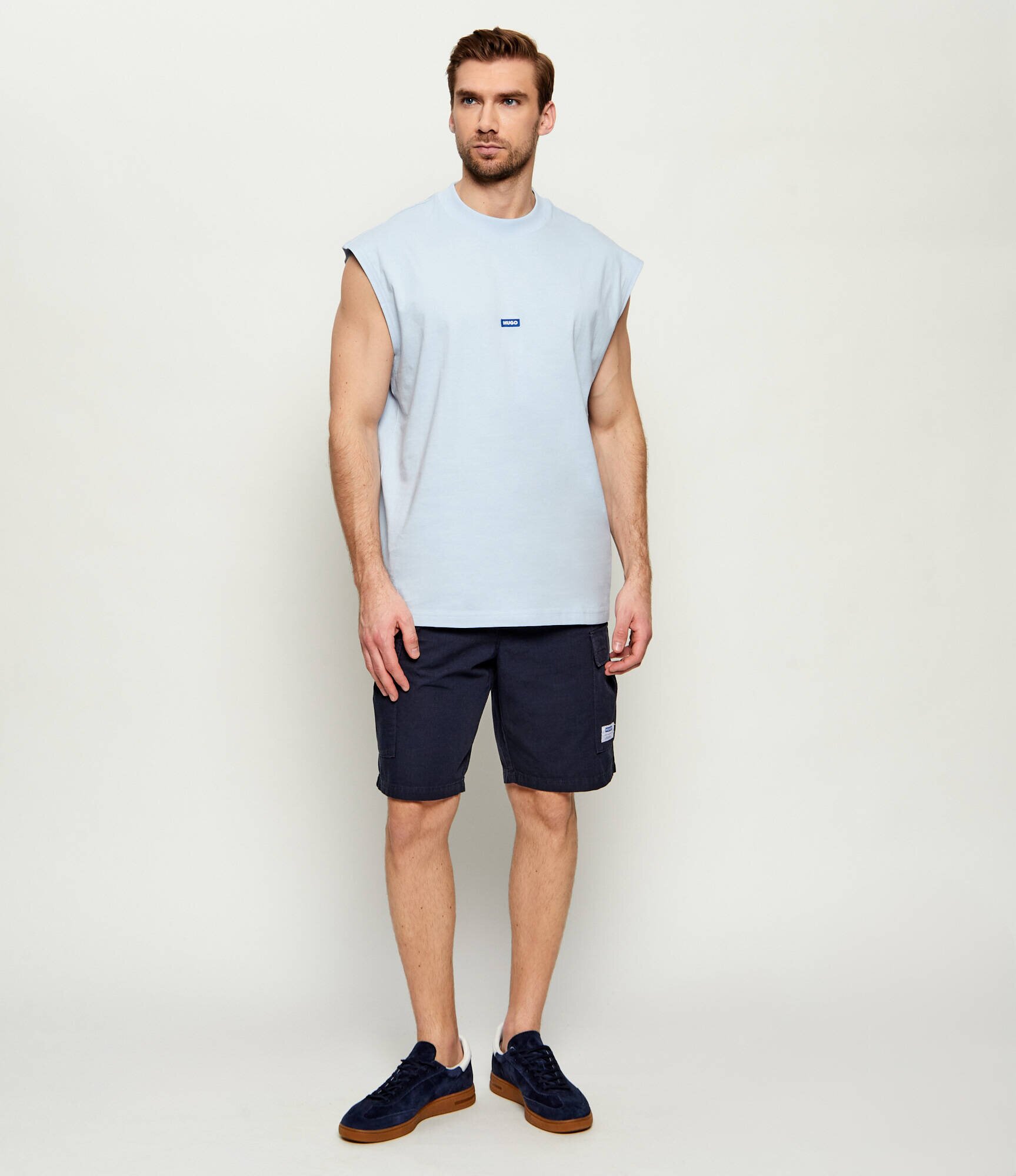 HUGO Blue Tank top Navertz | regular fit