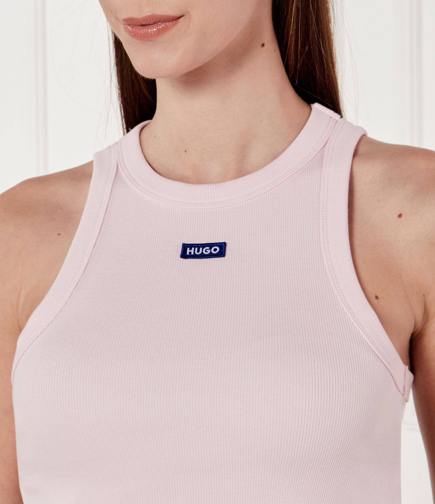 HUGO Blue Top Baby | Cropped Fit