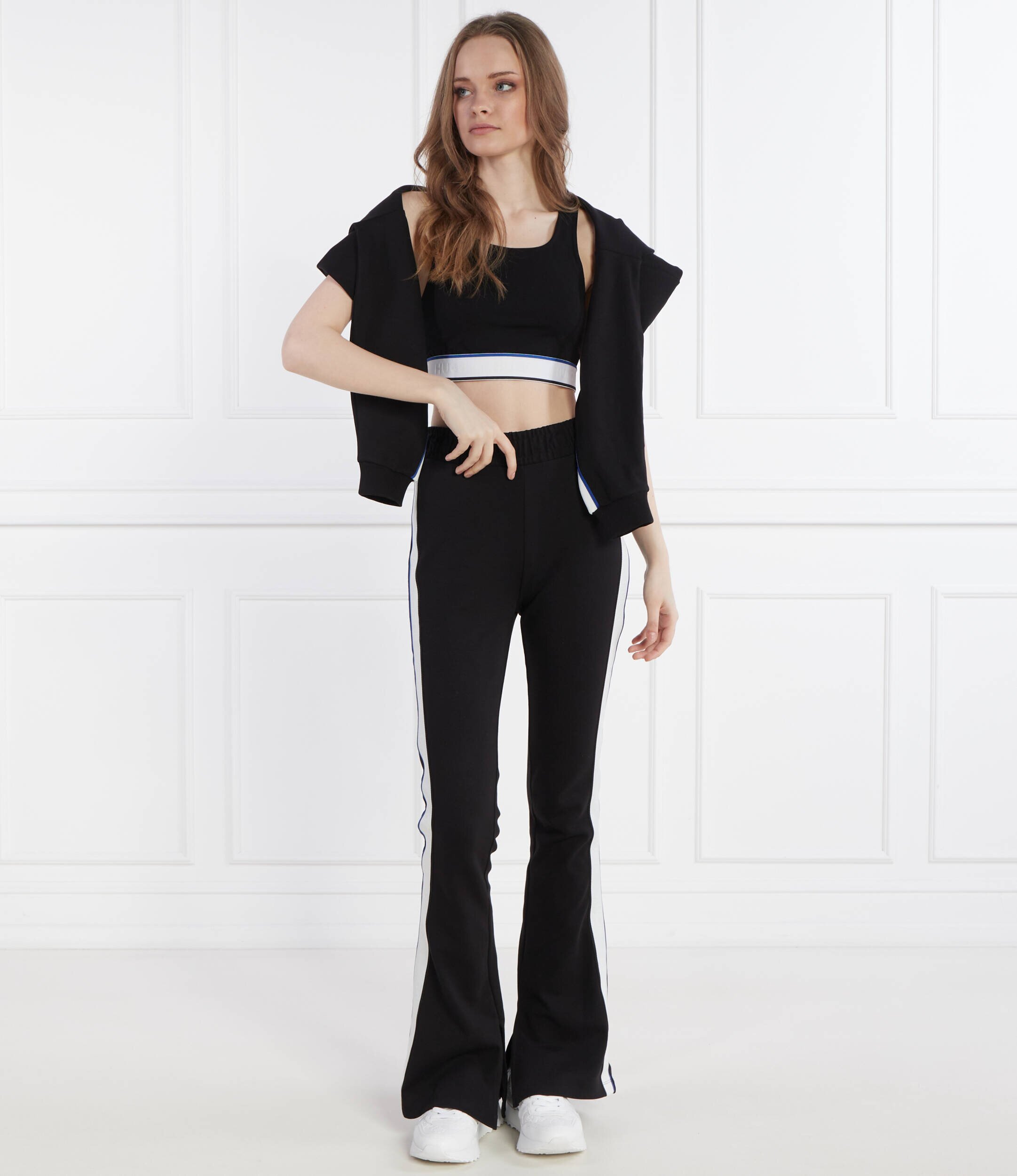 HUGO Blue Top Dasuse_B | Cropped Fit