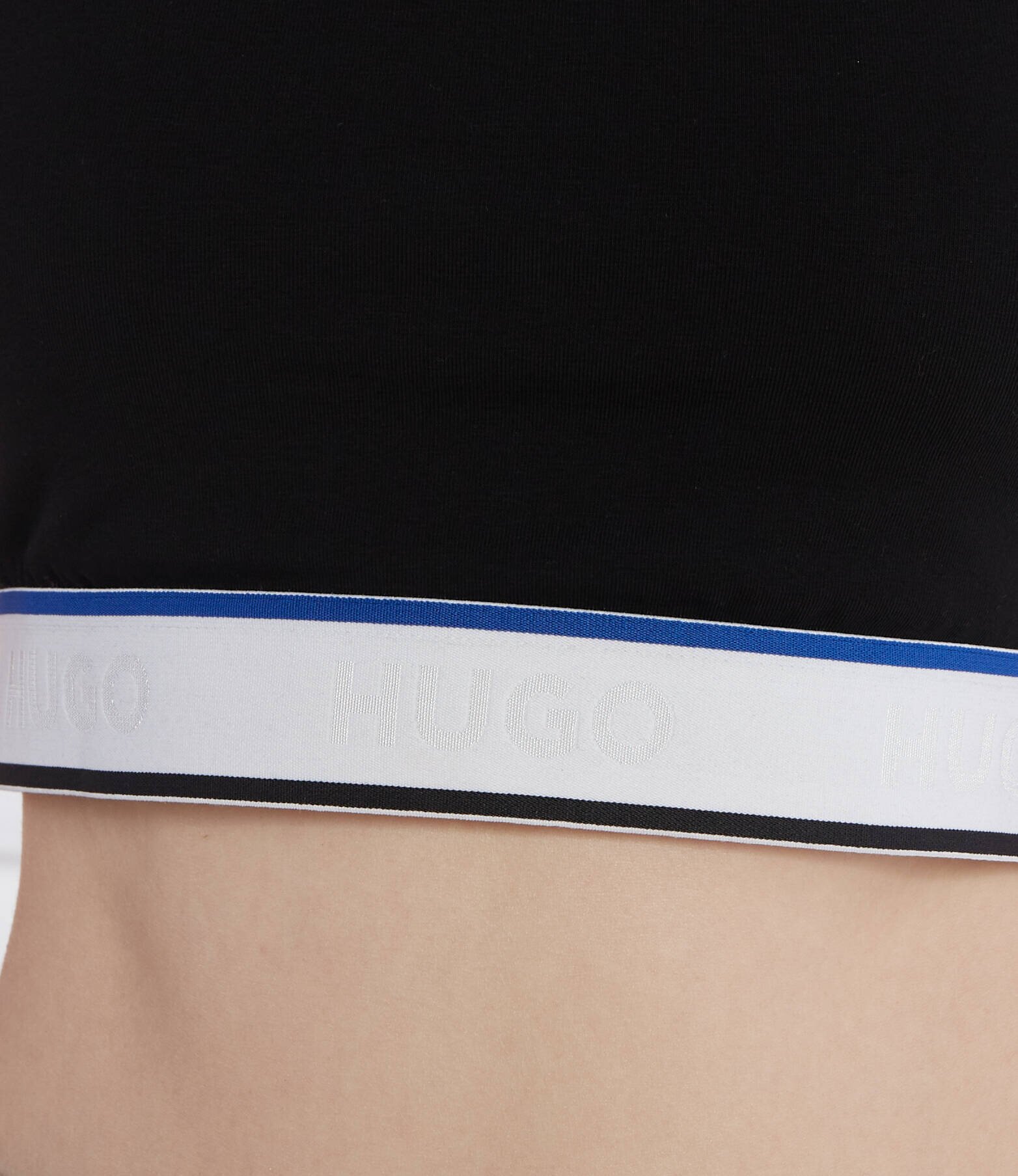 HUGO Blue Top Dasuse_B | Cropped Fit