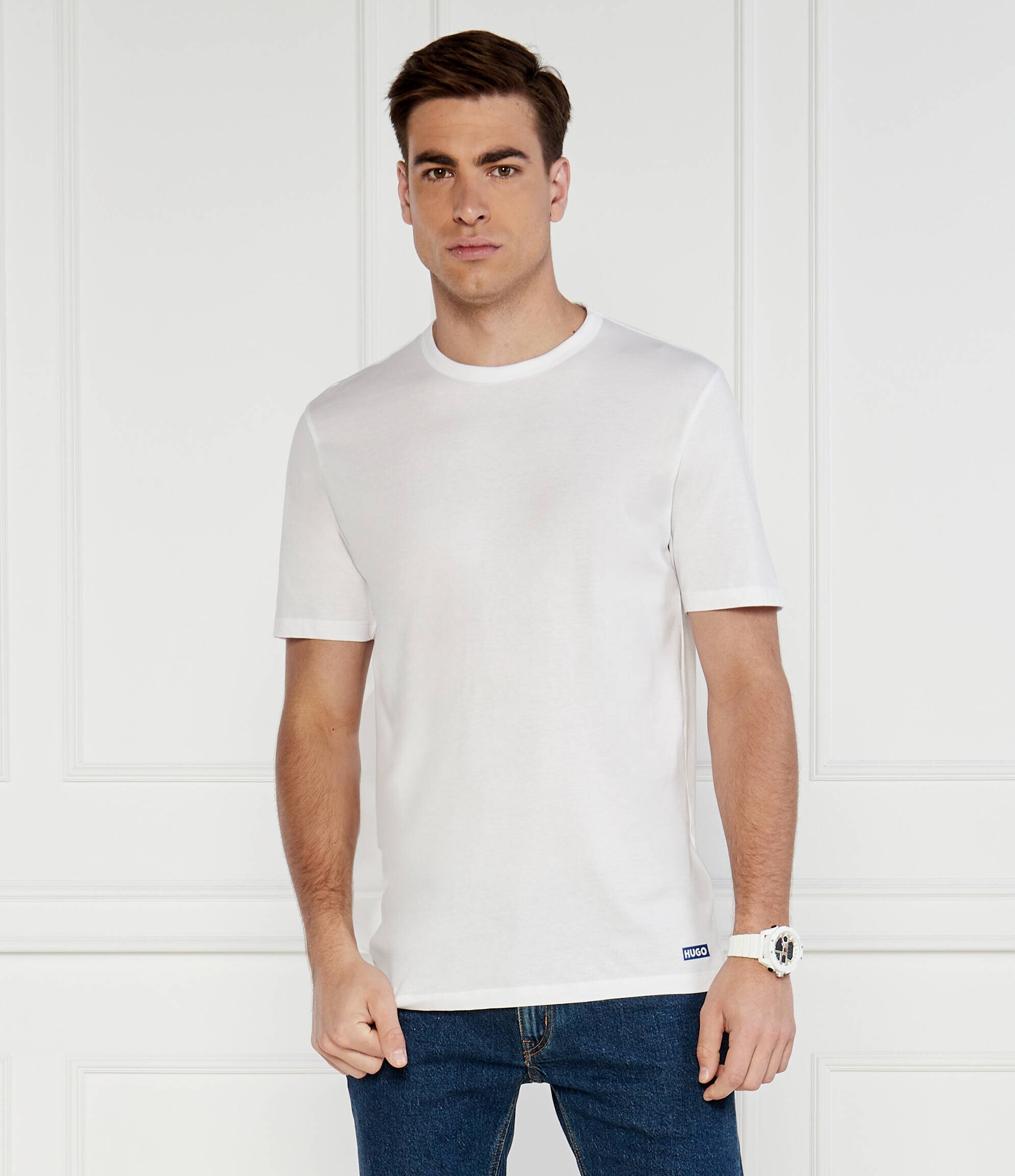 HUGO Blue Tricou 2-pack BLUE | Regular Fit
