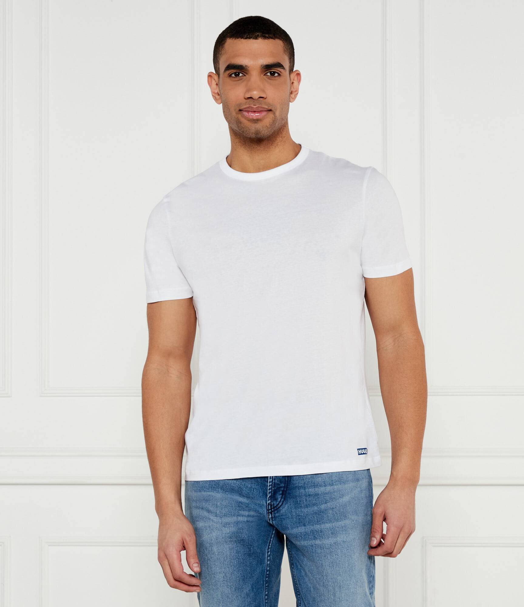 HUGO Blue Tricou 3-pack | Regular Fit