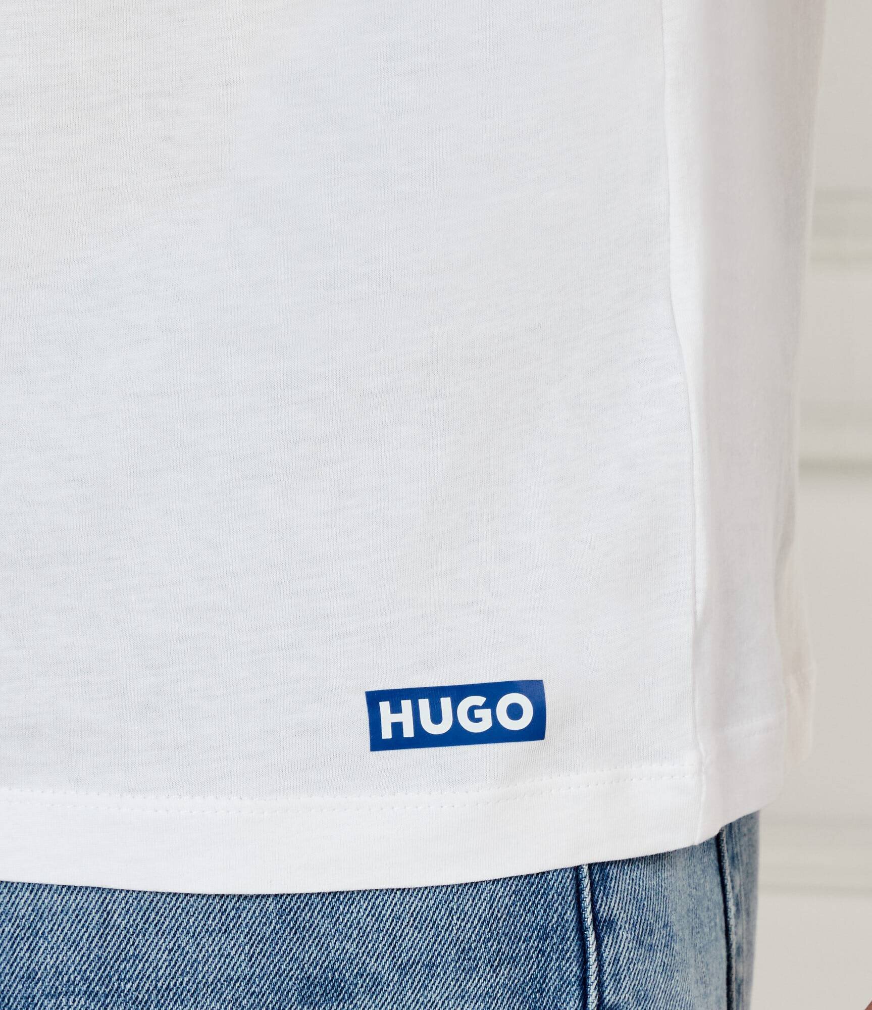 HUGO Blue Tricou 3-pack | Regular Fit