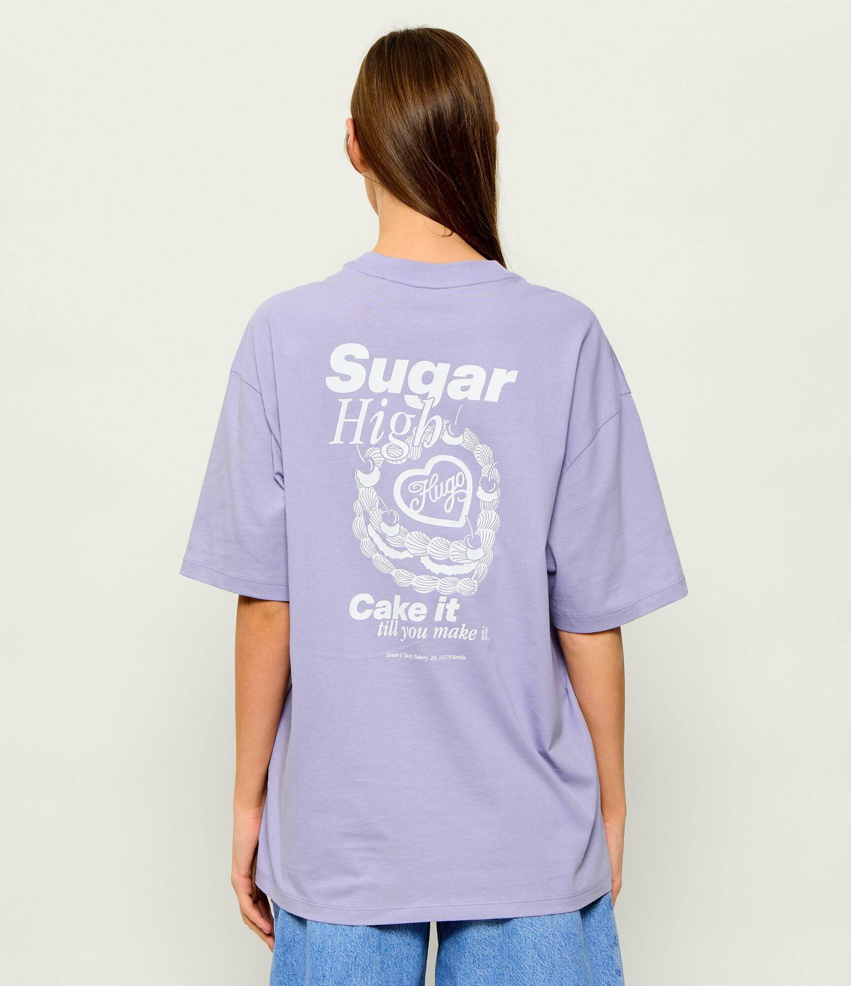 HUGO Blue Tricou B_10 | Oversize fit