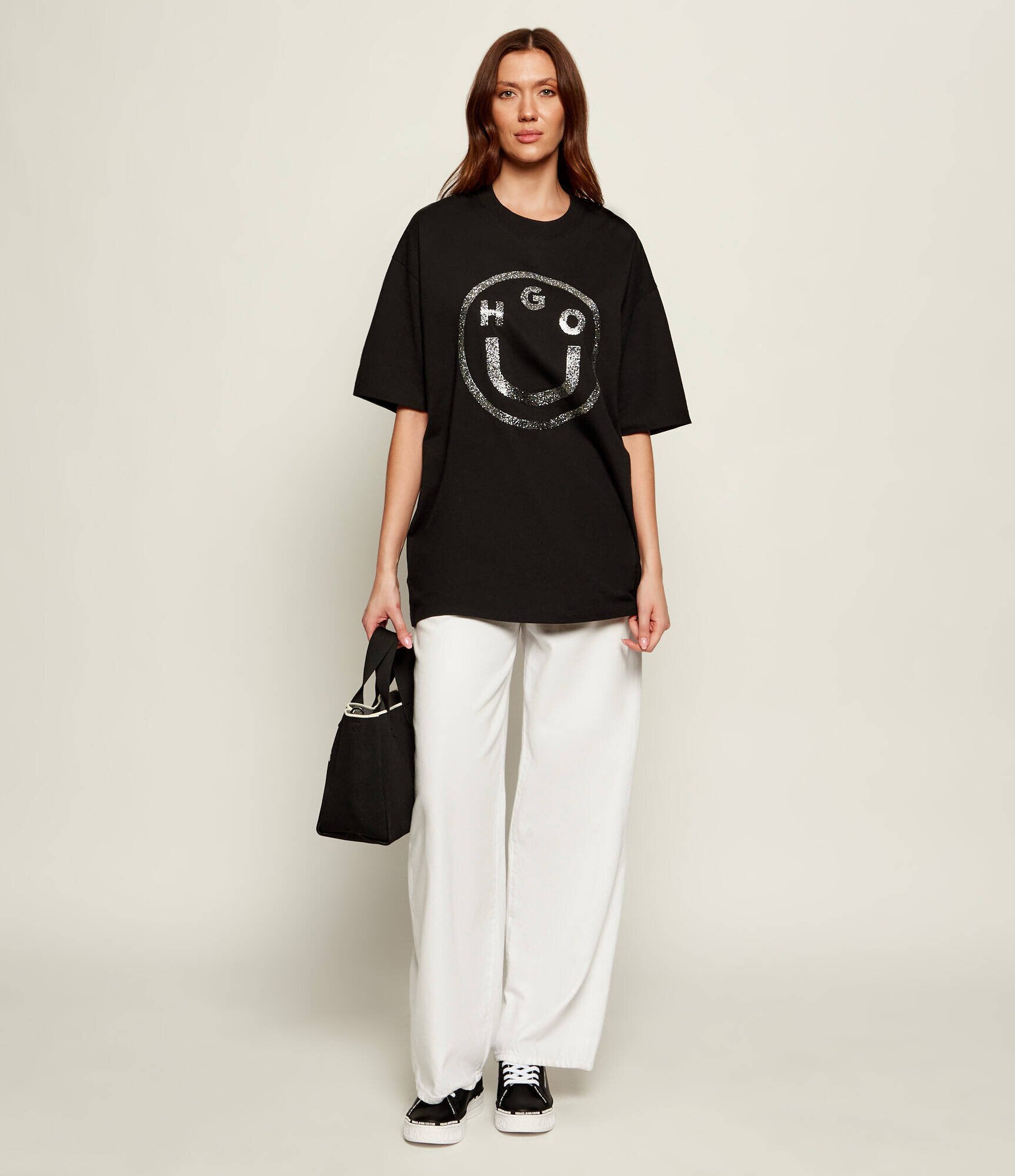 HUGO Blue Tricou B_6 | Oversize fit