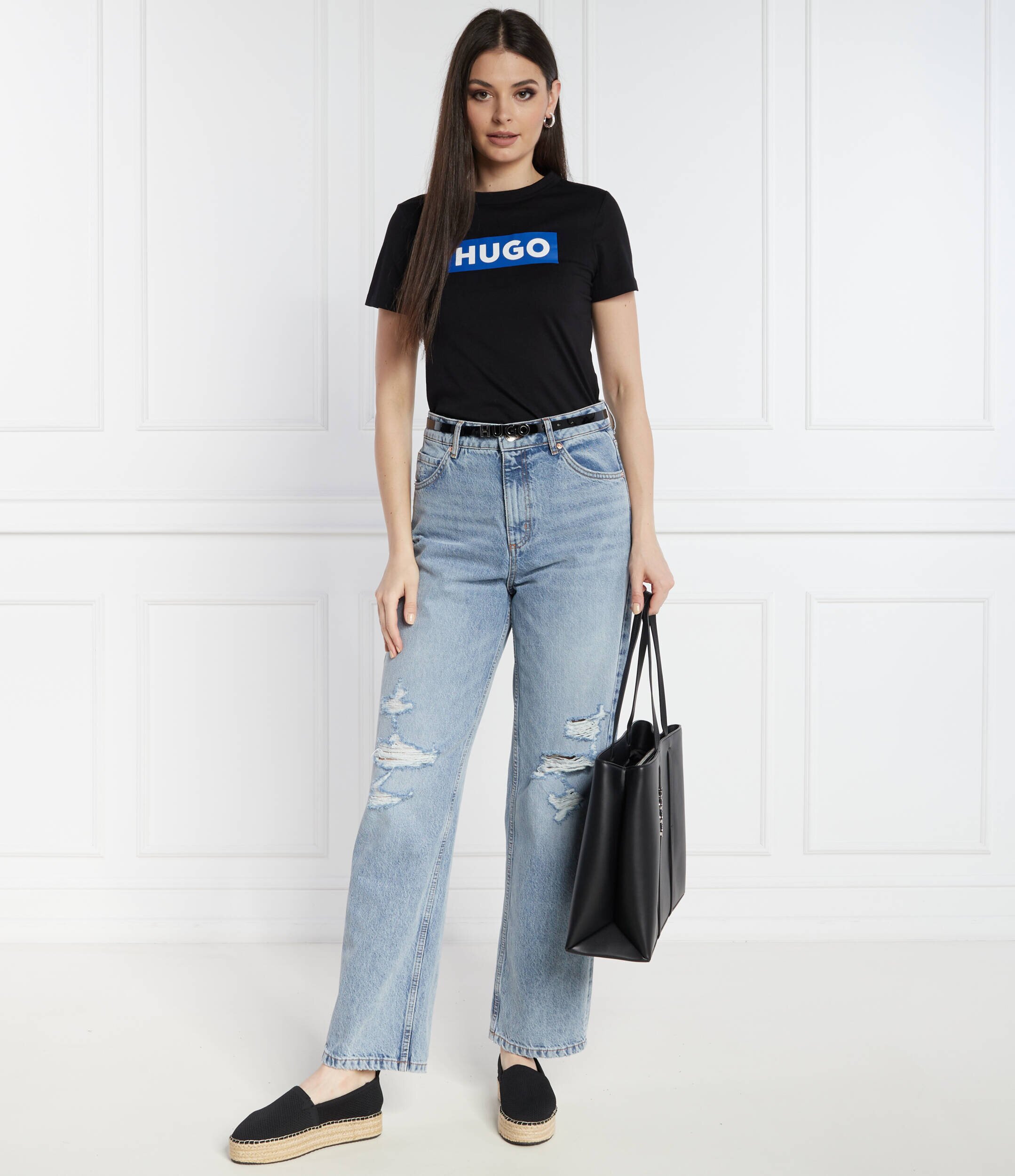 HUGO Blue Tricou Classic Tee_B | Regular Fit