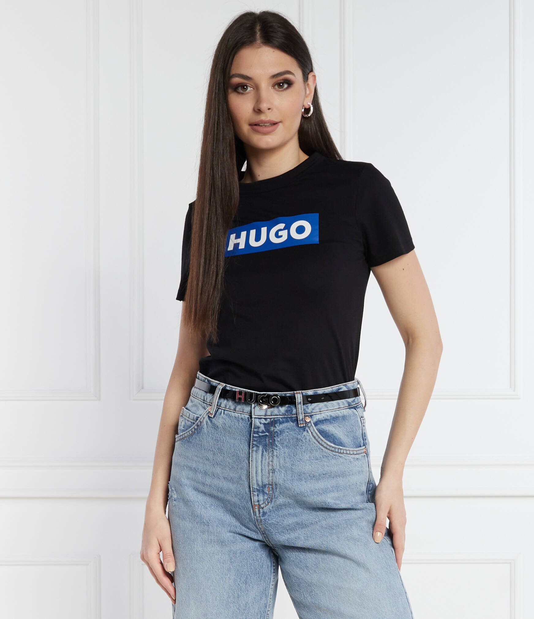 HUGO Blue Tricou Classic Tee_B | Regular Fit