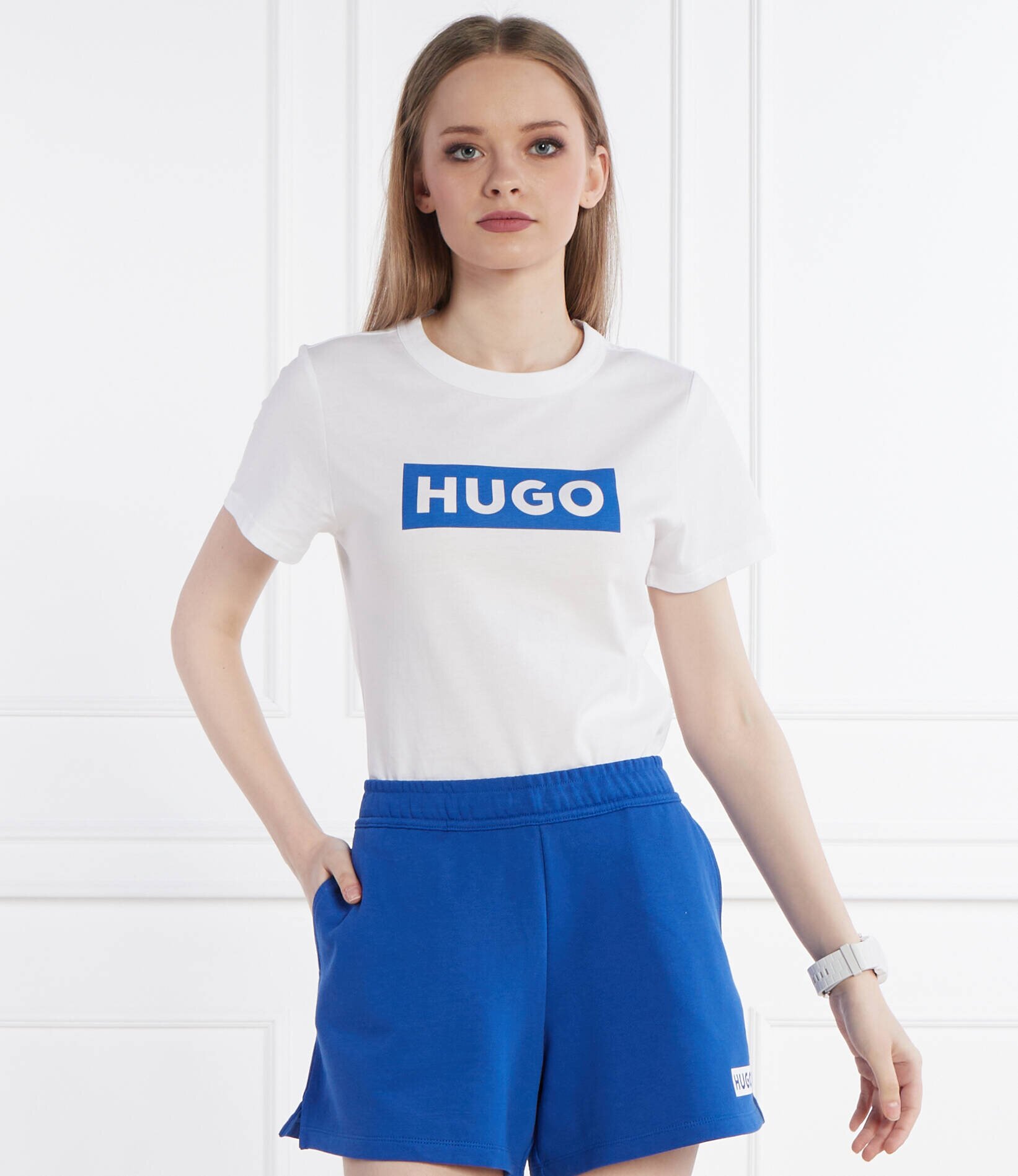 HUGO Blue Tricou Classic Tee_B | Regular Fit