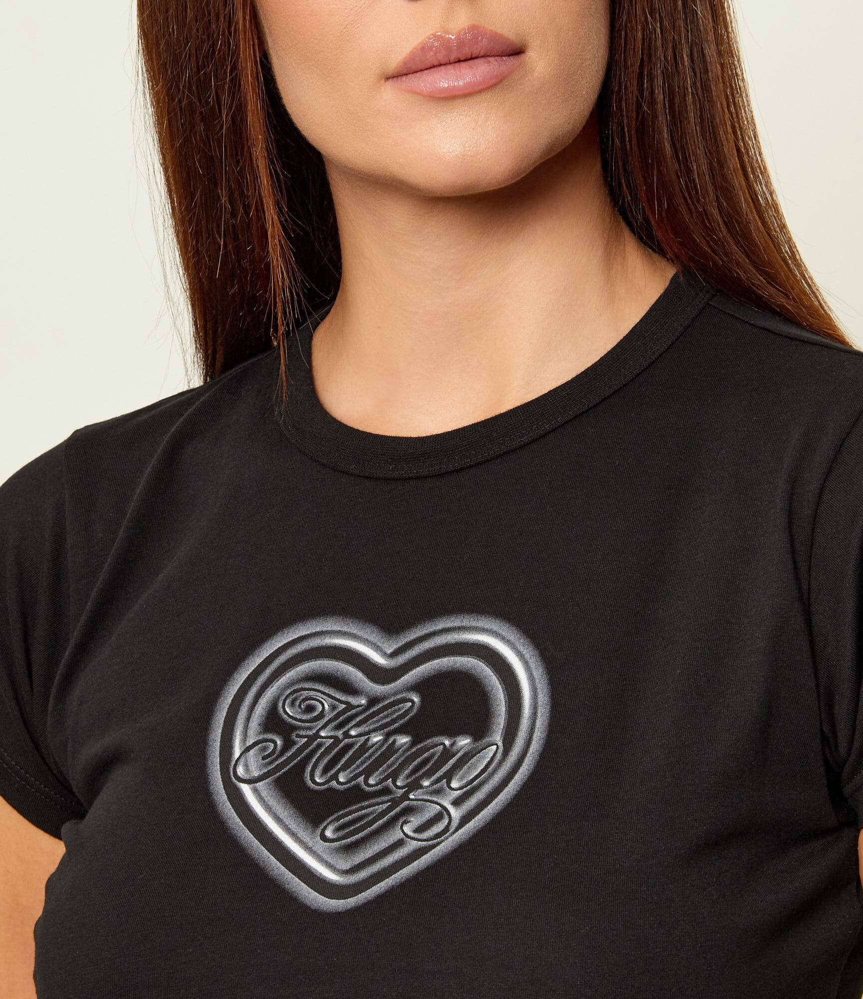 HUGO Blue Tricou Dichroma_B | Cropped Fit