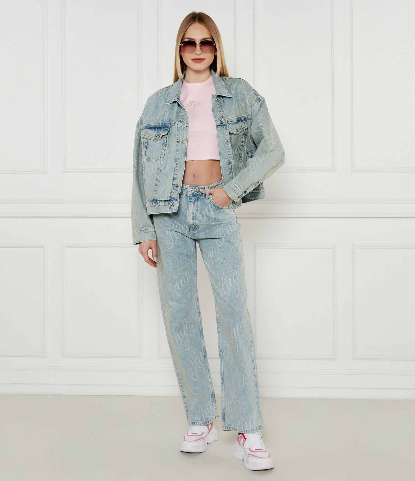 HUGO Blue Tricou Dome_B | Cropped Fit