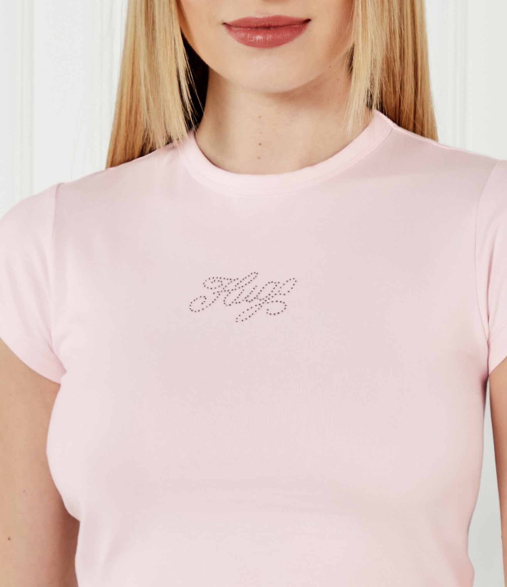 HUGO Blue Tricou Dome_B | Cropped Fit