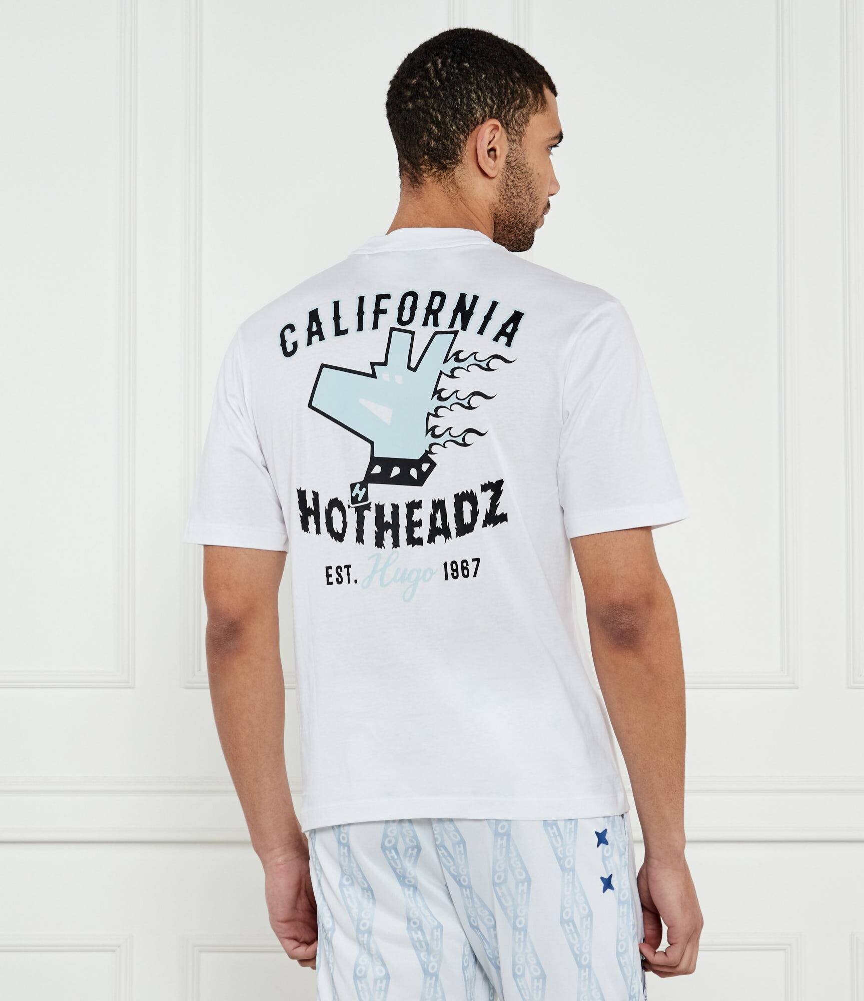 HUGO Blue Tricou Nagulop | Relaxed fit