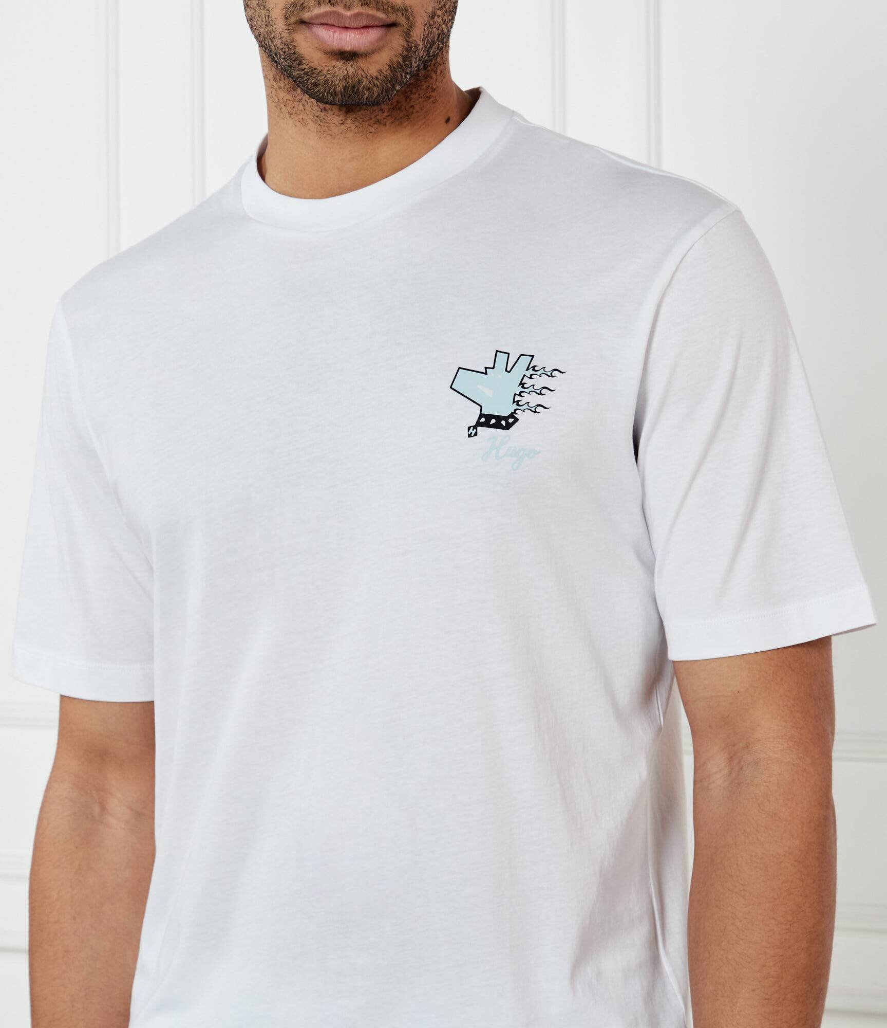 HUGO Blue Tricou Nagulop | Relaxed fit