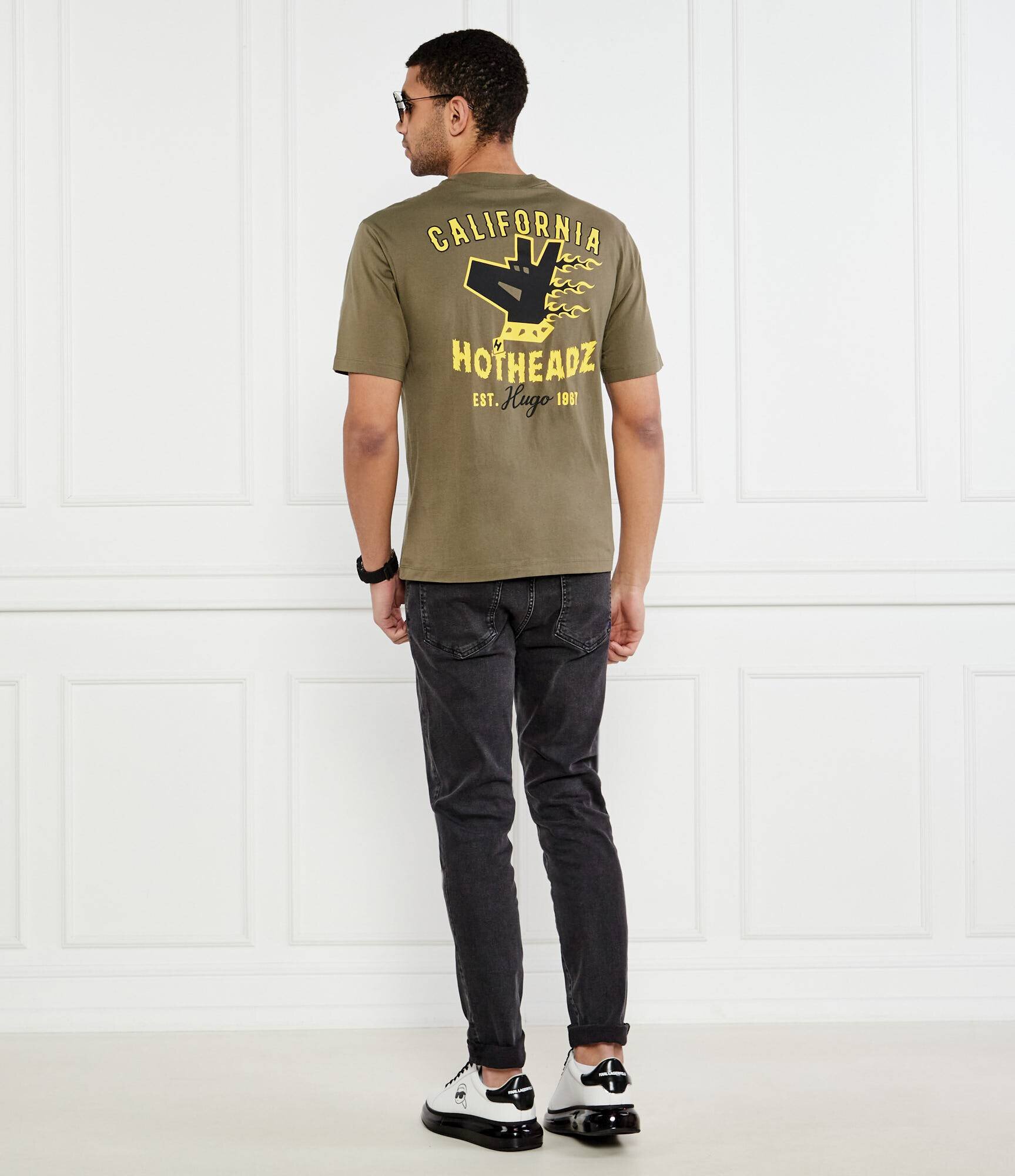 HUGO Blue Tricou Nagulop | Relaxed fit