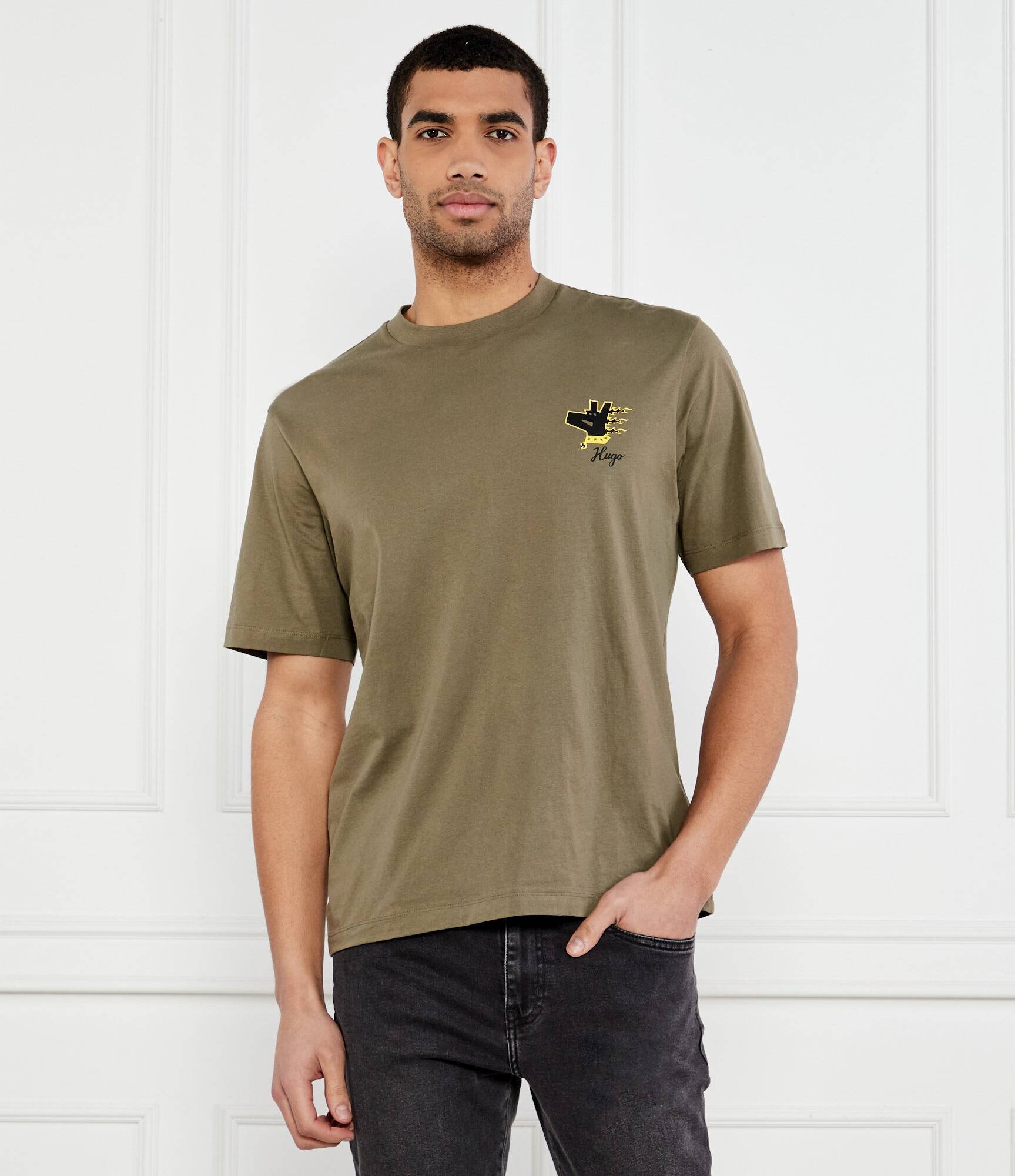 HUGO Blue Tricou Nagulop | Relaxed fit