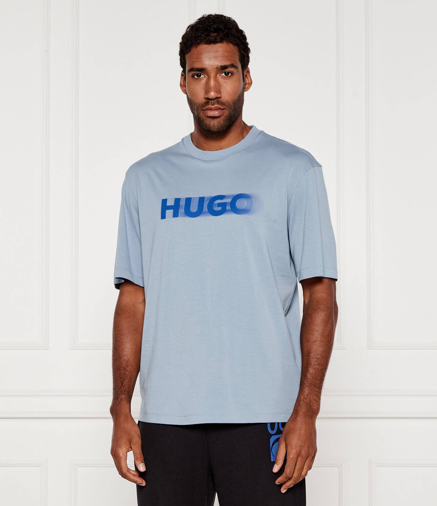 HUGO Blue Tricou Nalax | Regular Fit