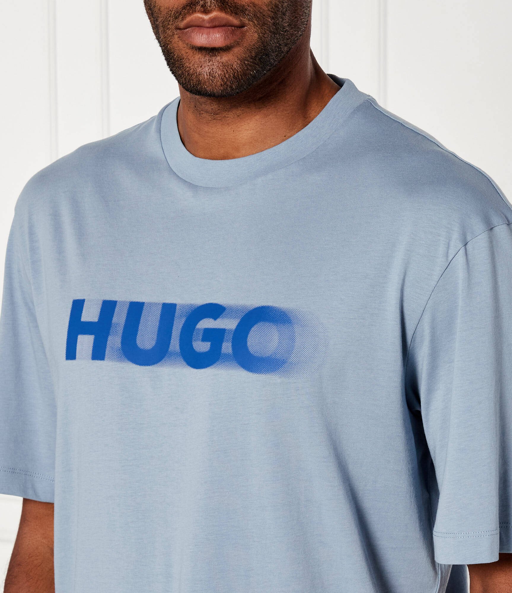 HUGO Blue Tricou Nalax | Regular Fit