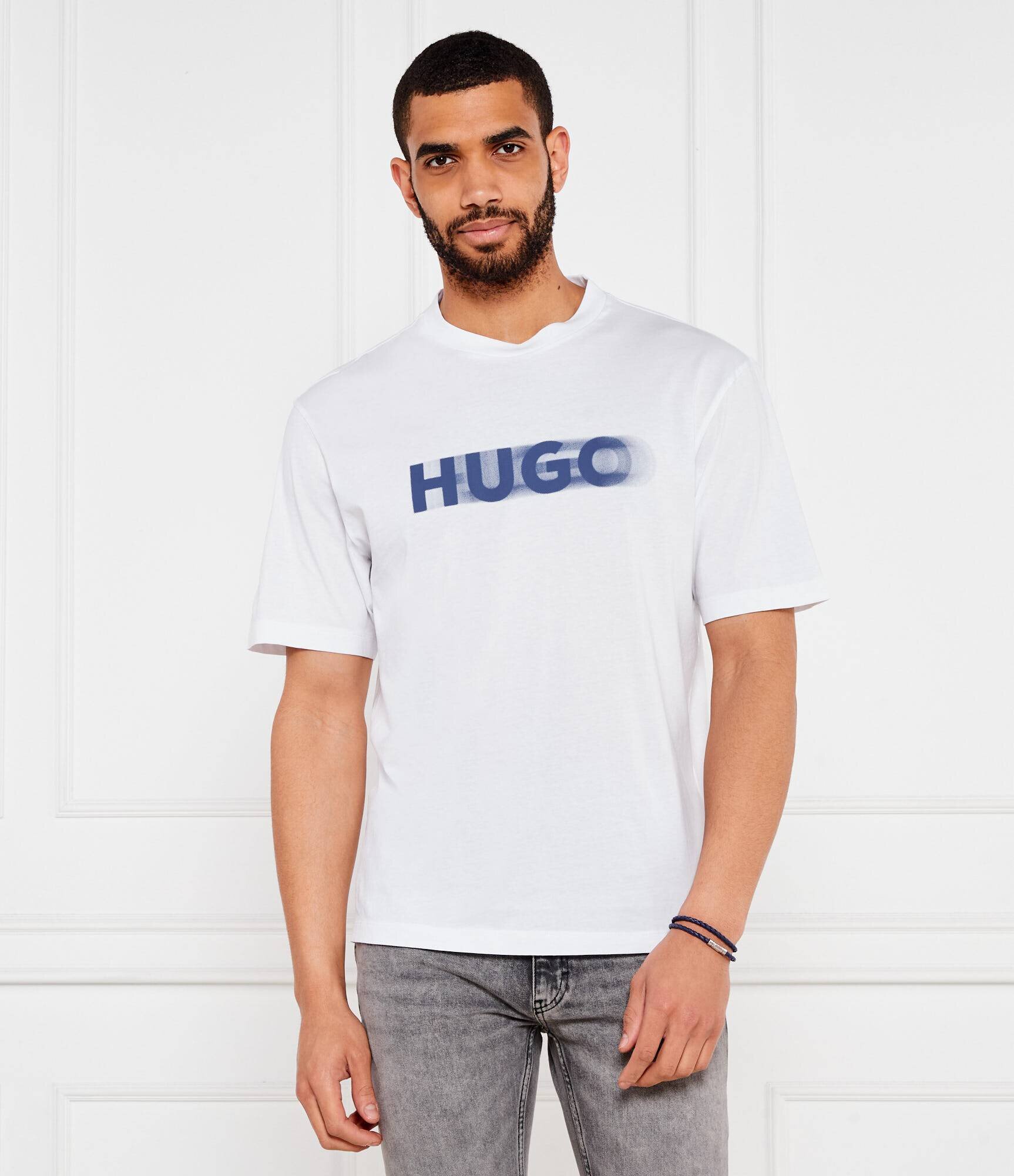 HUGO Blue Tricou Nalax | Regular Fit