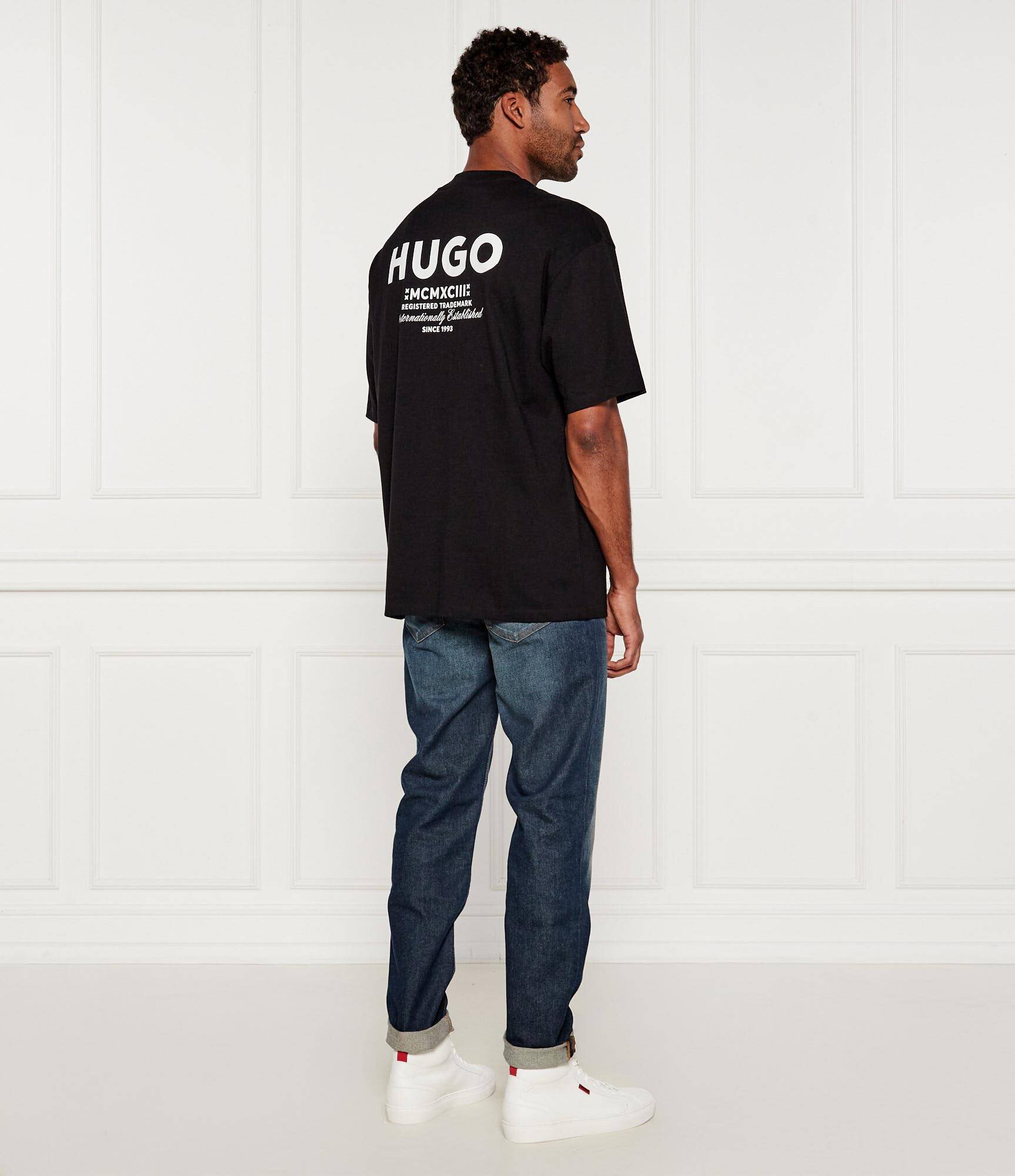 HUGO Blue Tricou Nalono | Relaxed fit