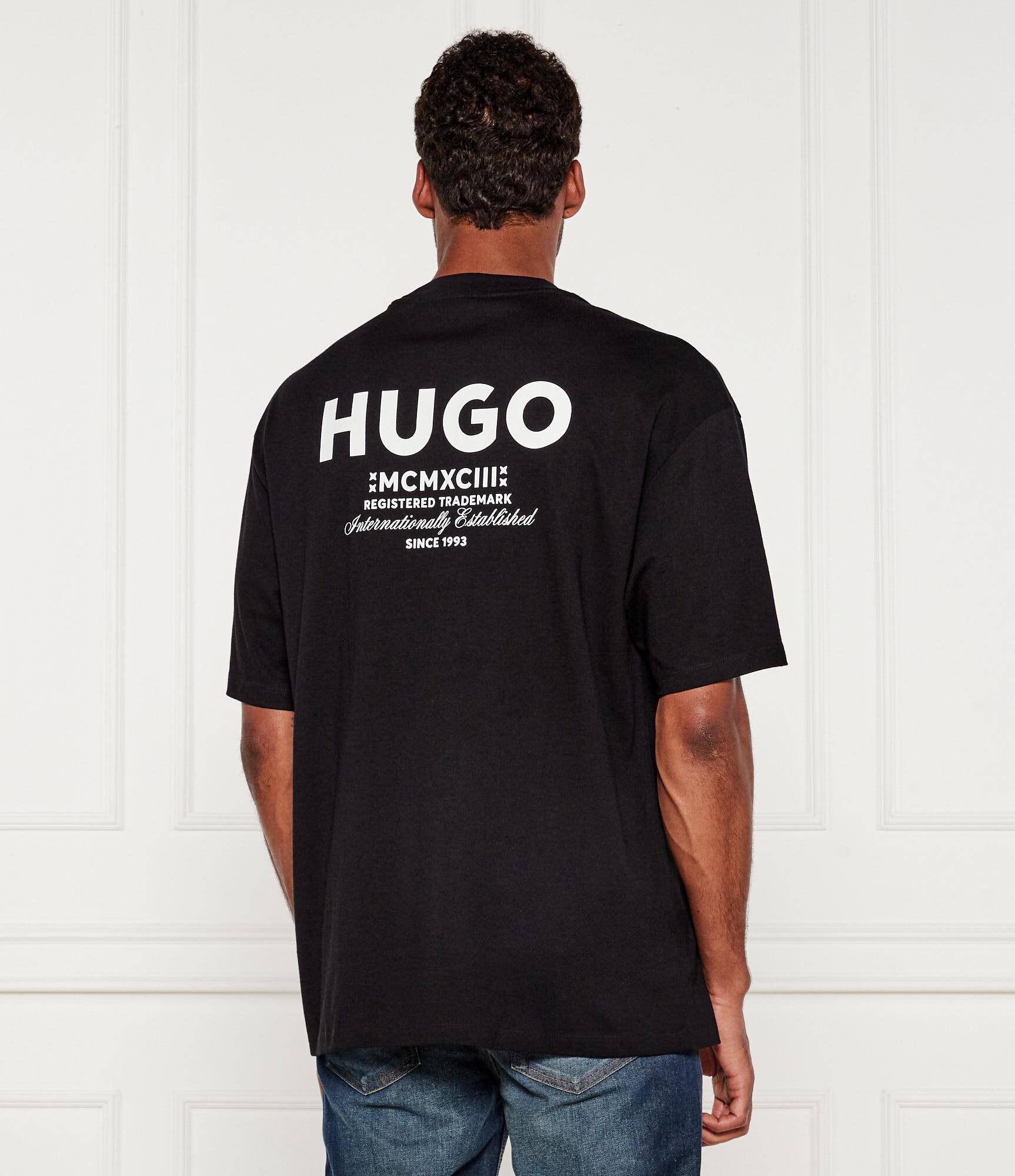 HUGO Blue Tricou Nalono | Relaxed fit