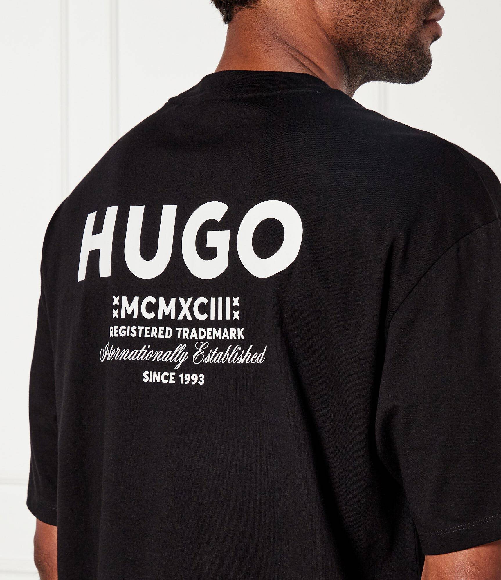 HUGO Blue Tricou Nalono | Relaxed fit