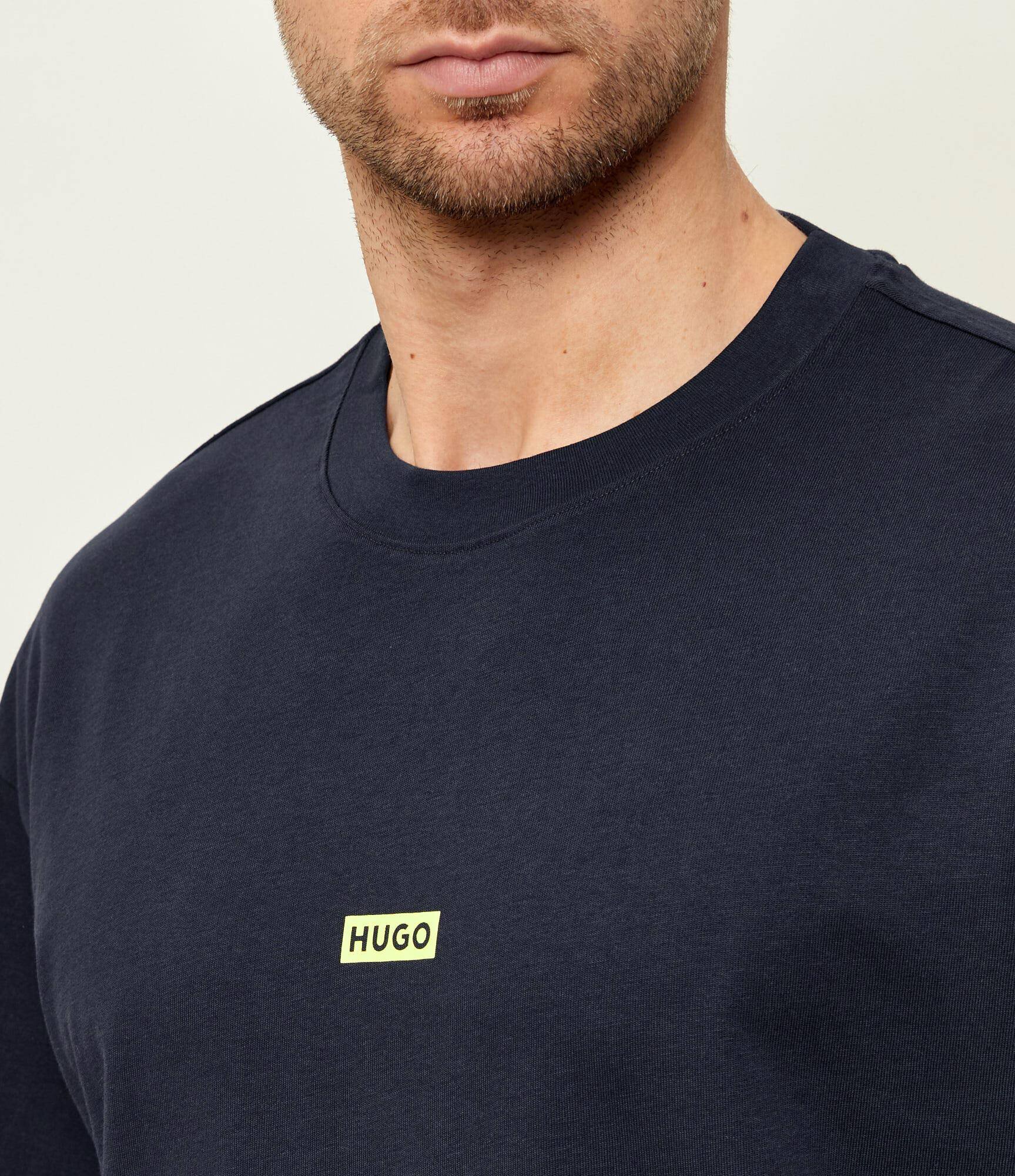 HUGO Blue Tricou Nalono | Relaxed fit