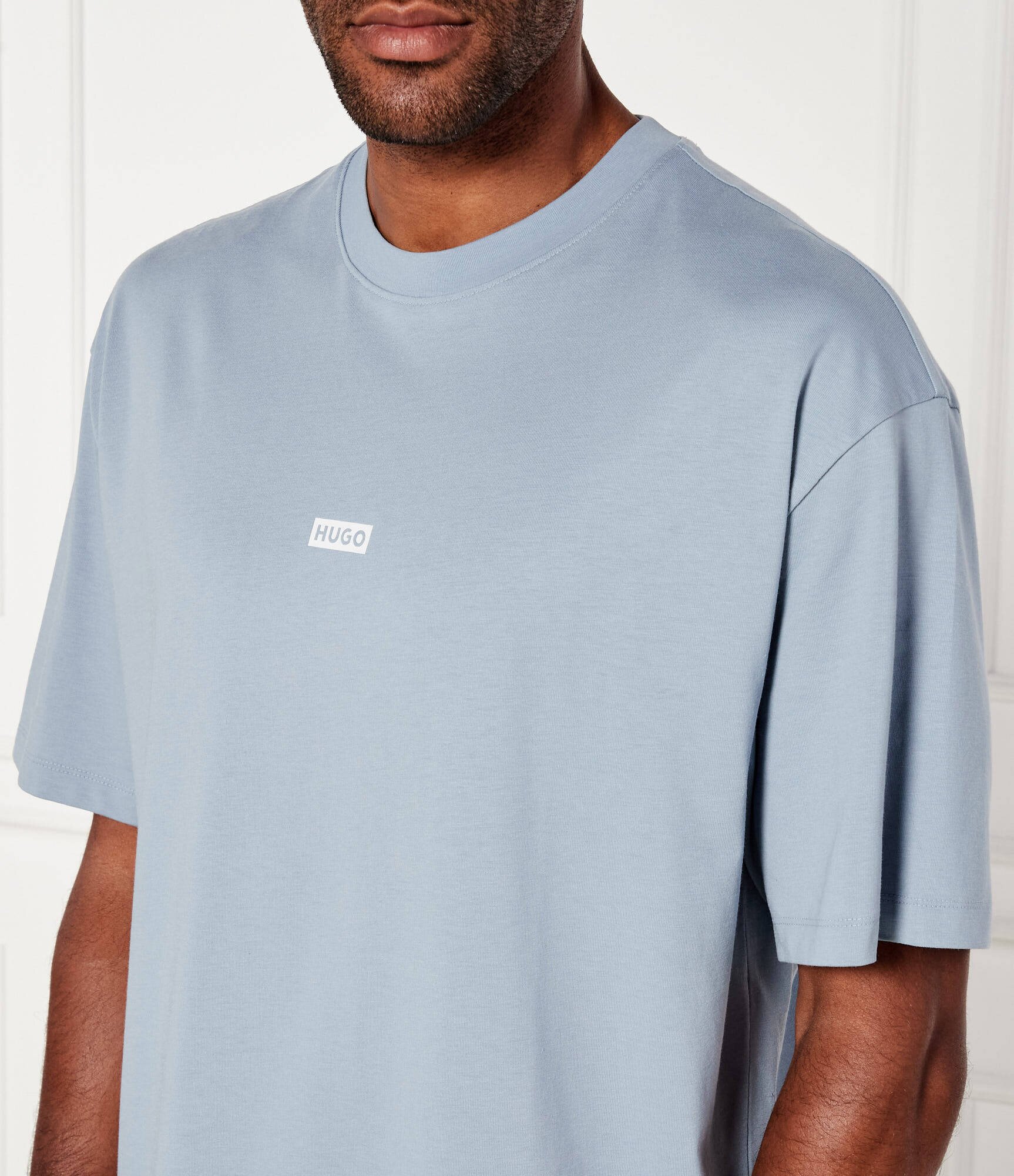 HUGO Blue Tricou Nalono | Relaxed fit
