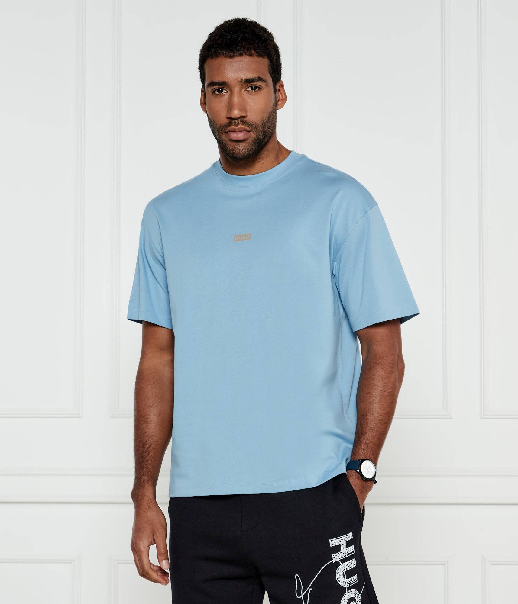 HUGO Blue Tricou Nalono | Relaxed fit