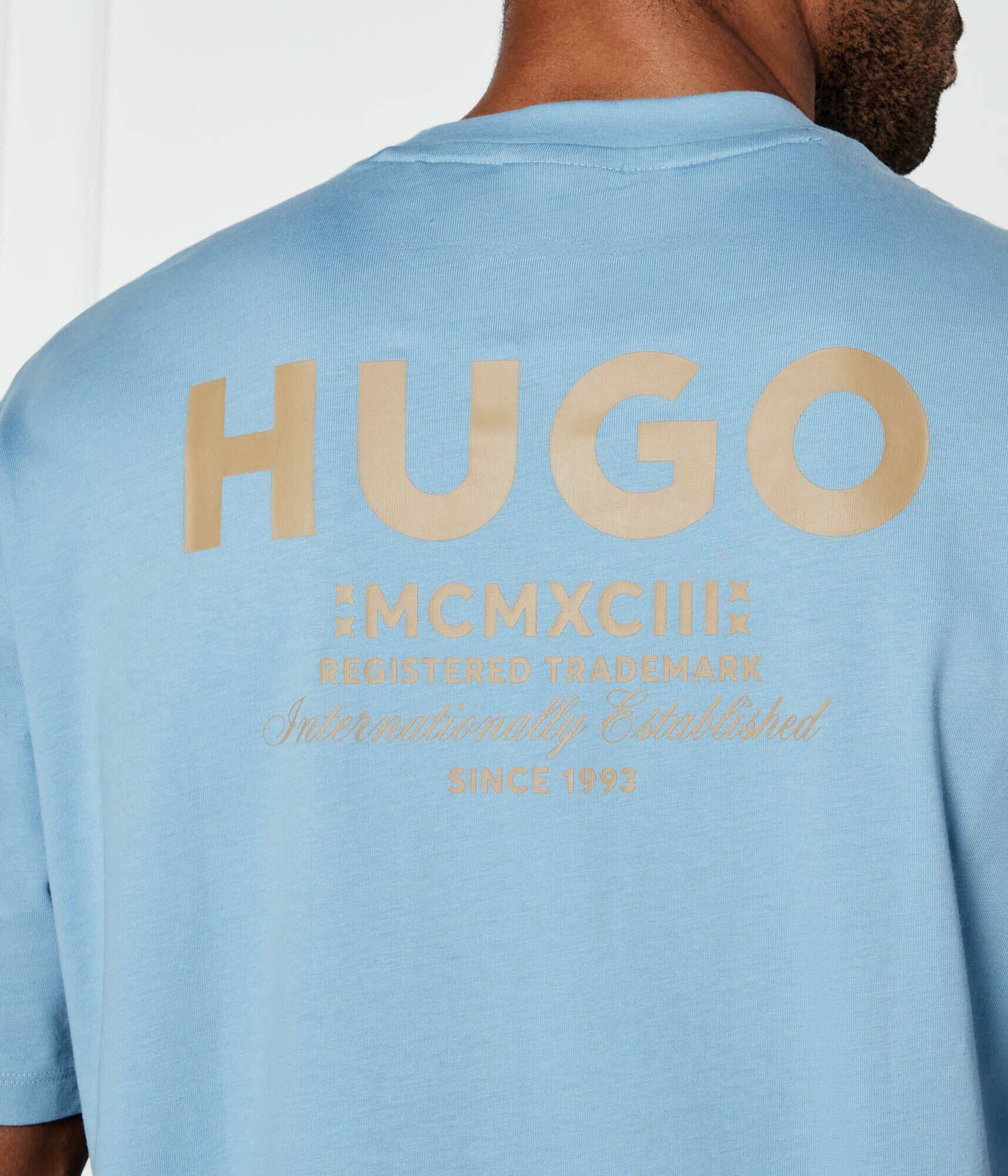 HUGO Blue Tricou Nalono | Relaxed fit