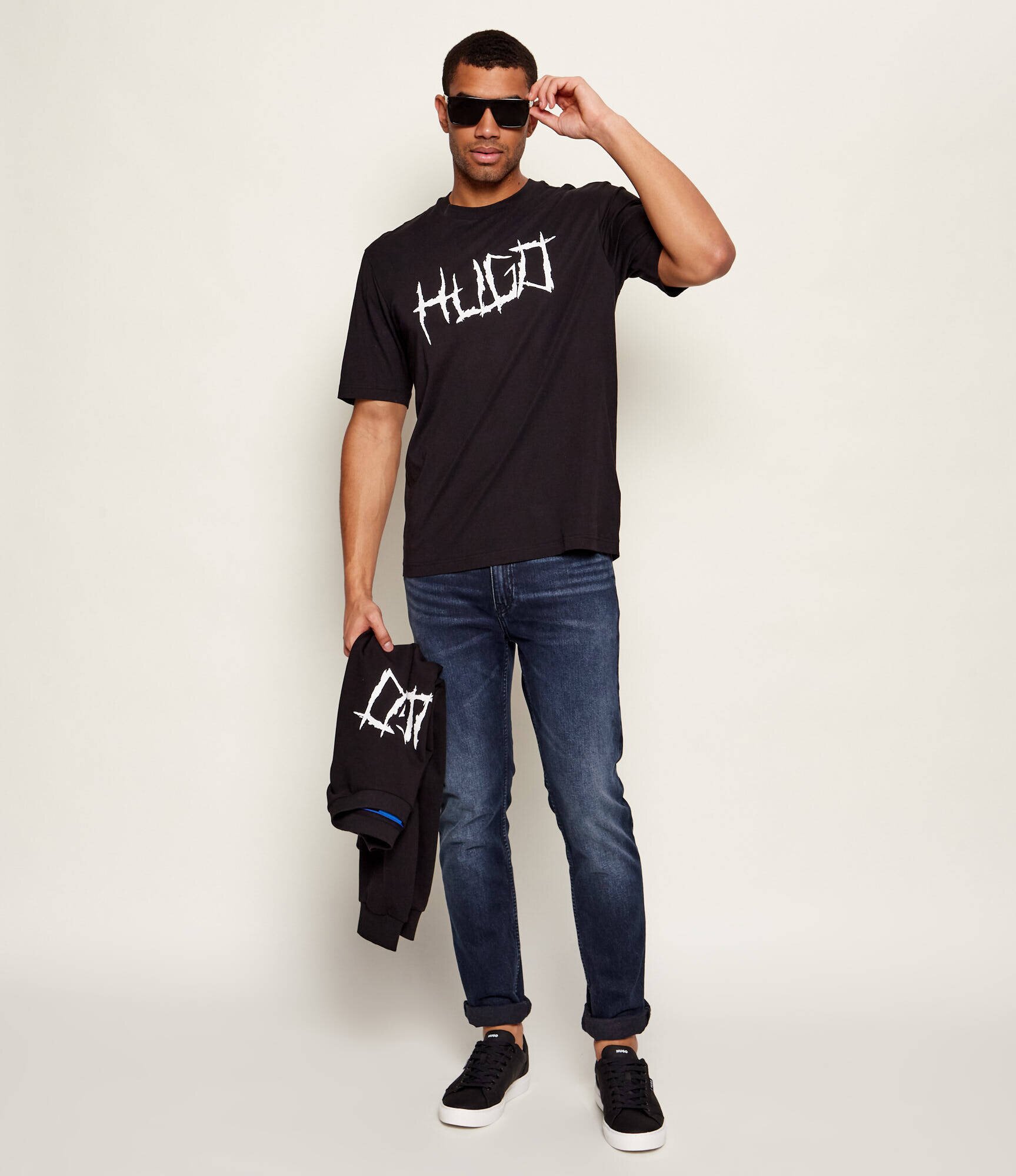 HUGO Blue Tricou Namerix | regular fit