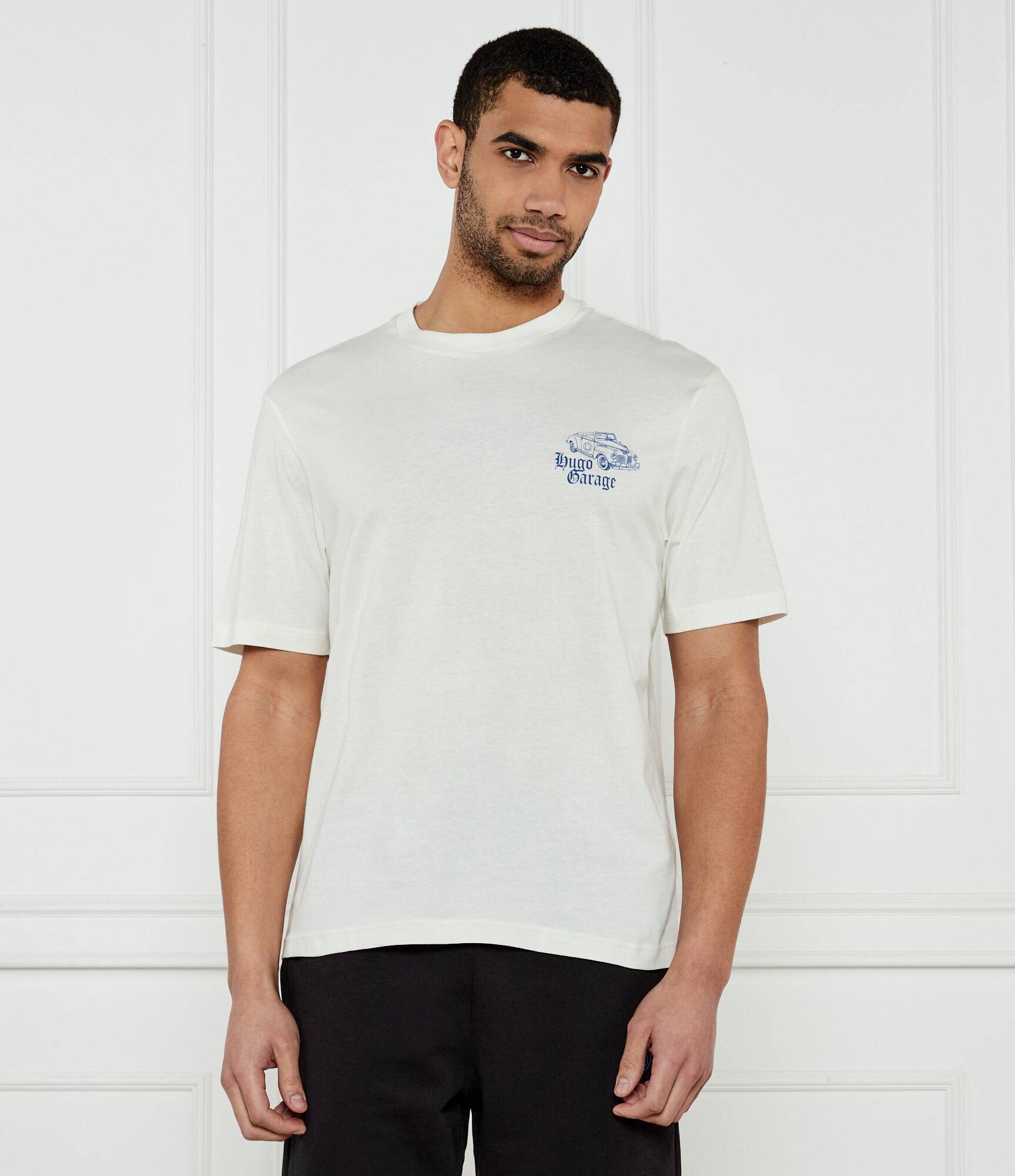 HUGO Blue Tricou Natopu | Relaxed fit