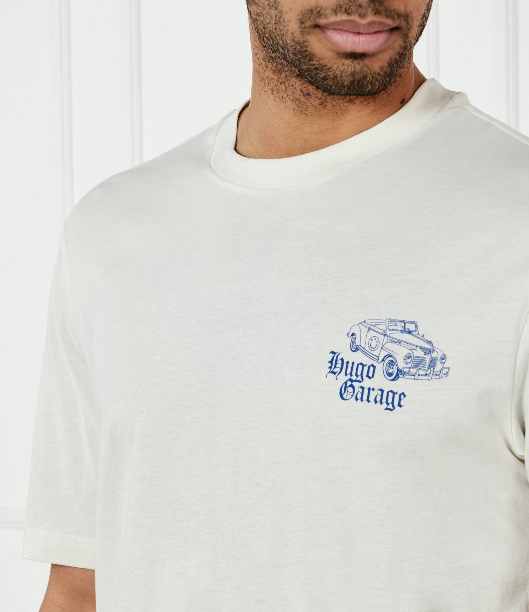 HUGO Blue Tricou Natopu | Relaxed fit