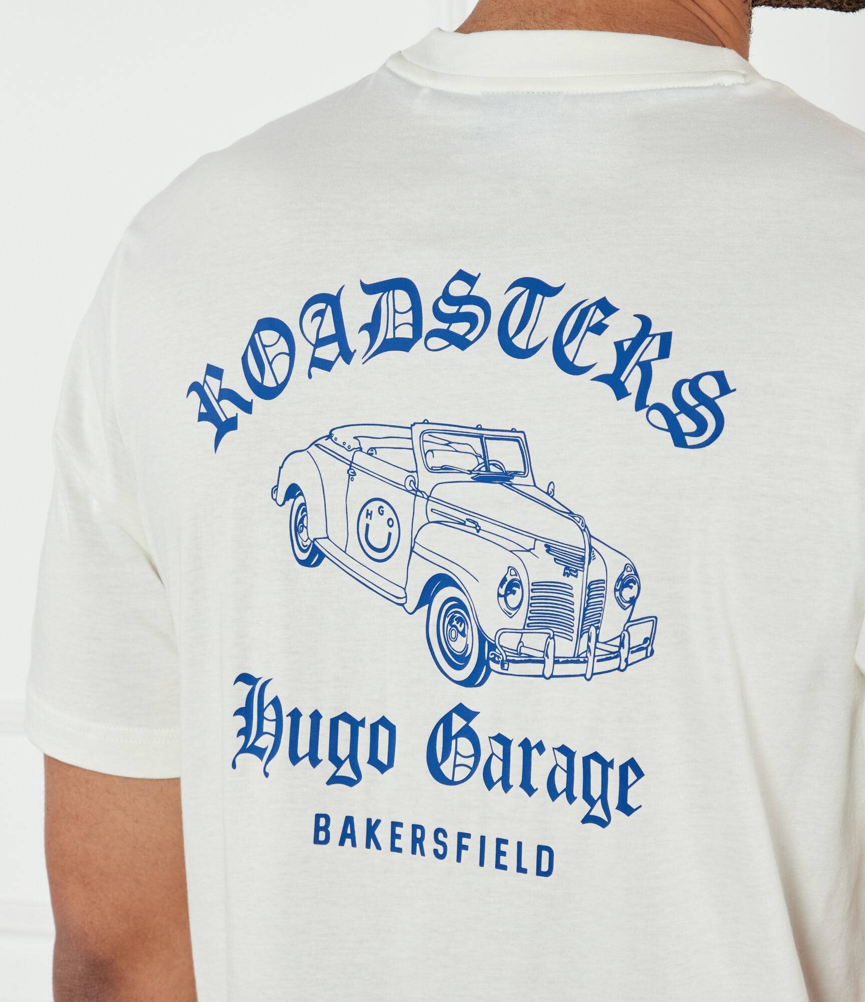 HUGO Blue Tricou Natopu | Relaxed fit