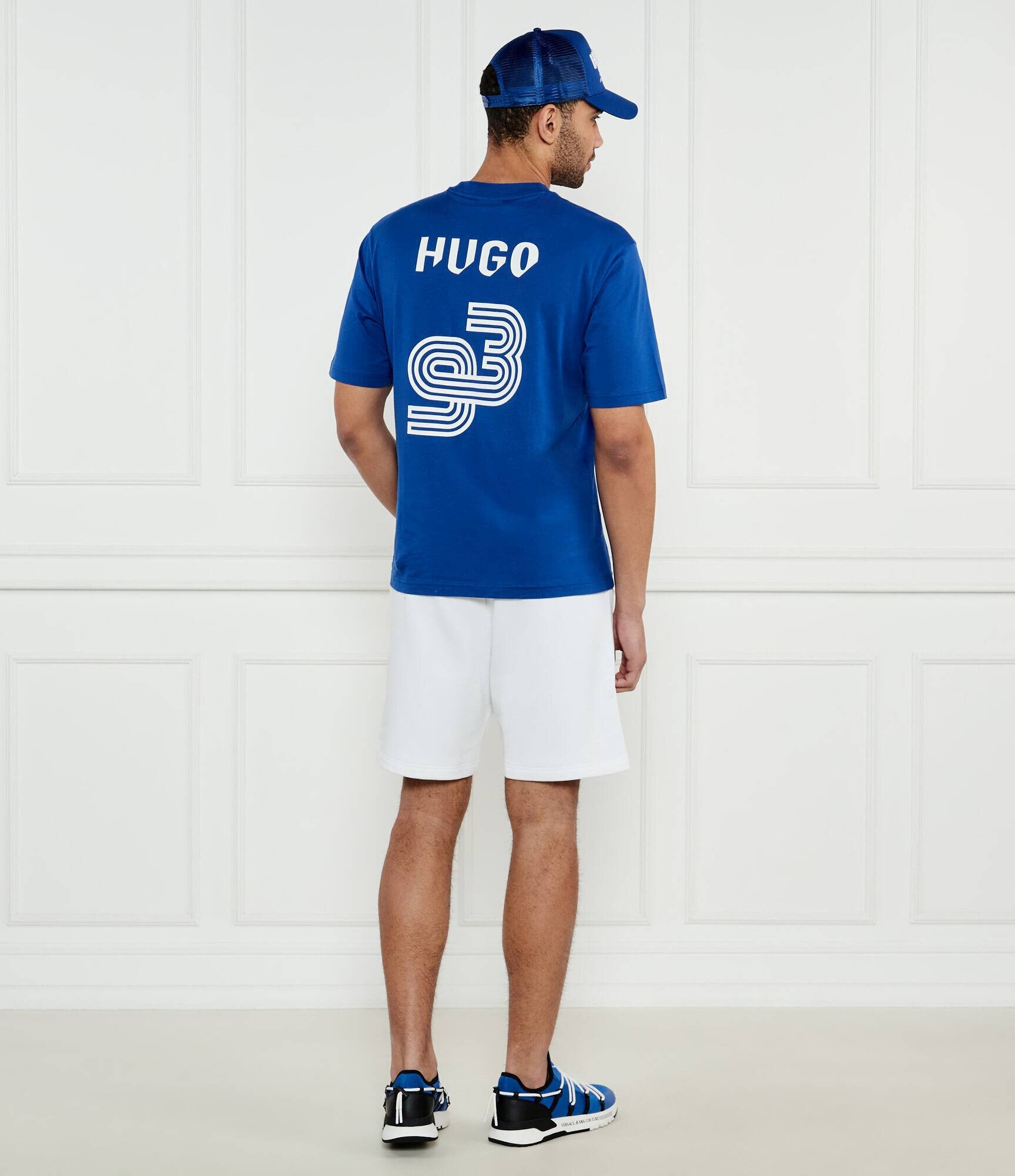 HUGO Blue Tricou Nebulop | Regular Fit