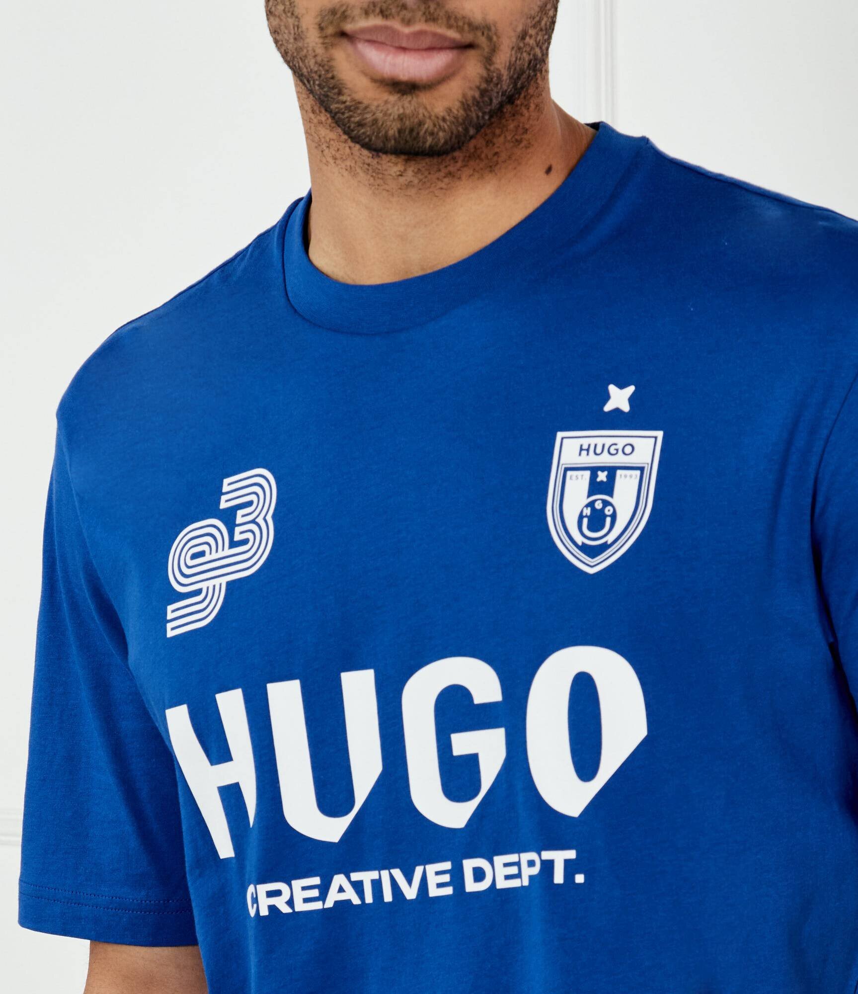 HUGO Blue Tricou Nebulop | Regular Fit