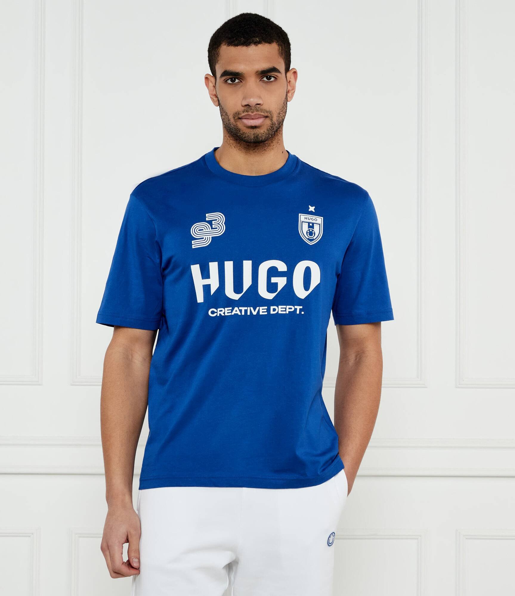 HUGO Blue Tricou Nebulop | Regular Fit