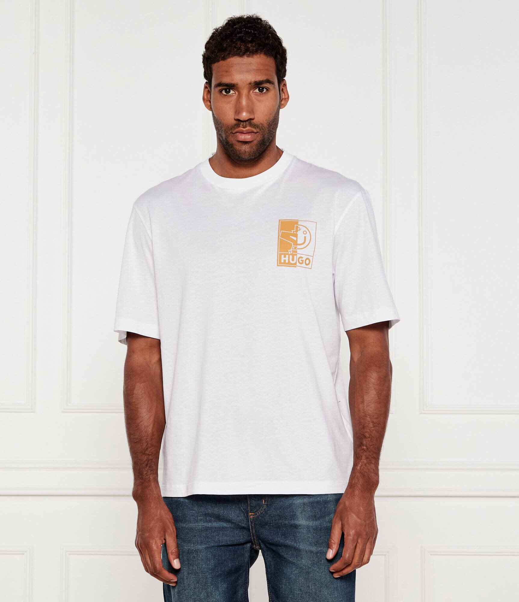 HUGO Blue Tricou Nedix | Regular Fit
