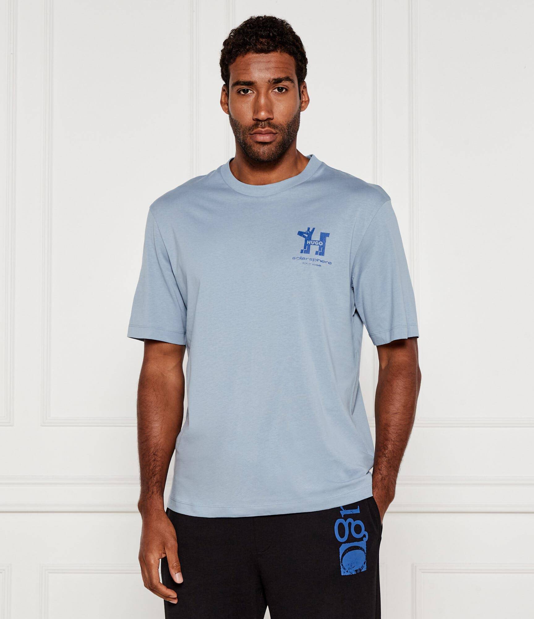 HUGO Blue Tricou Nedix | Regular Fit
